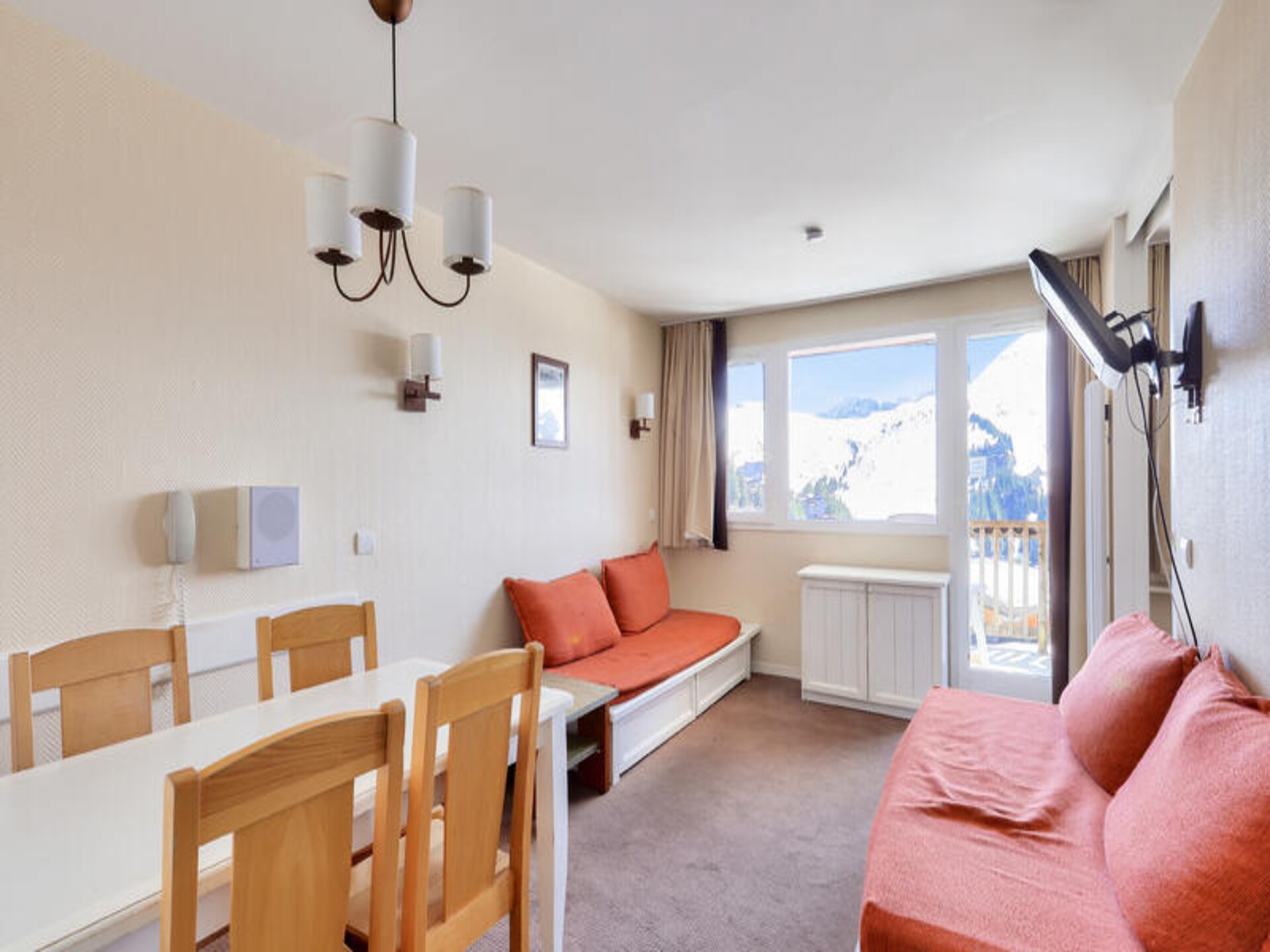 Ski-in, ski-out appartement 4p met balkon en uitzicht in Avoriaz - foto 12