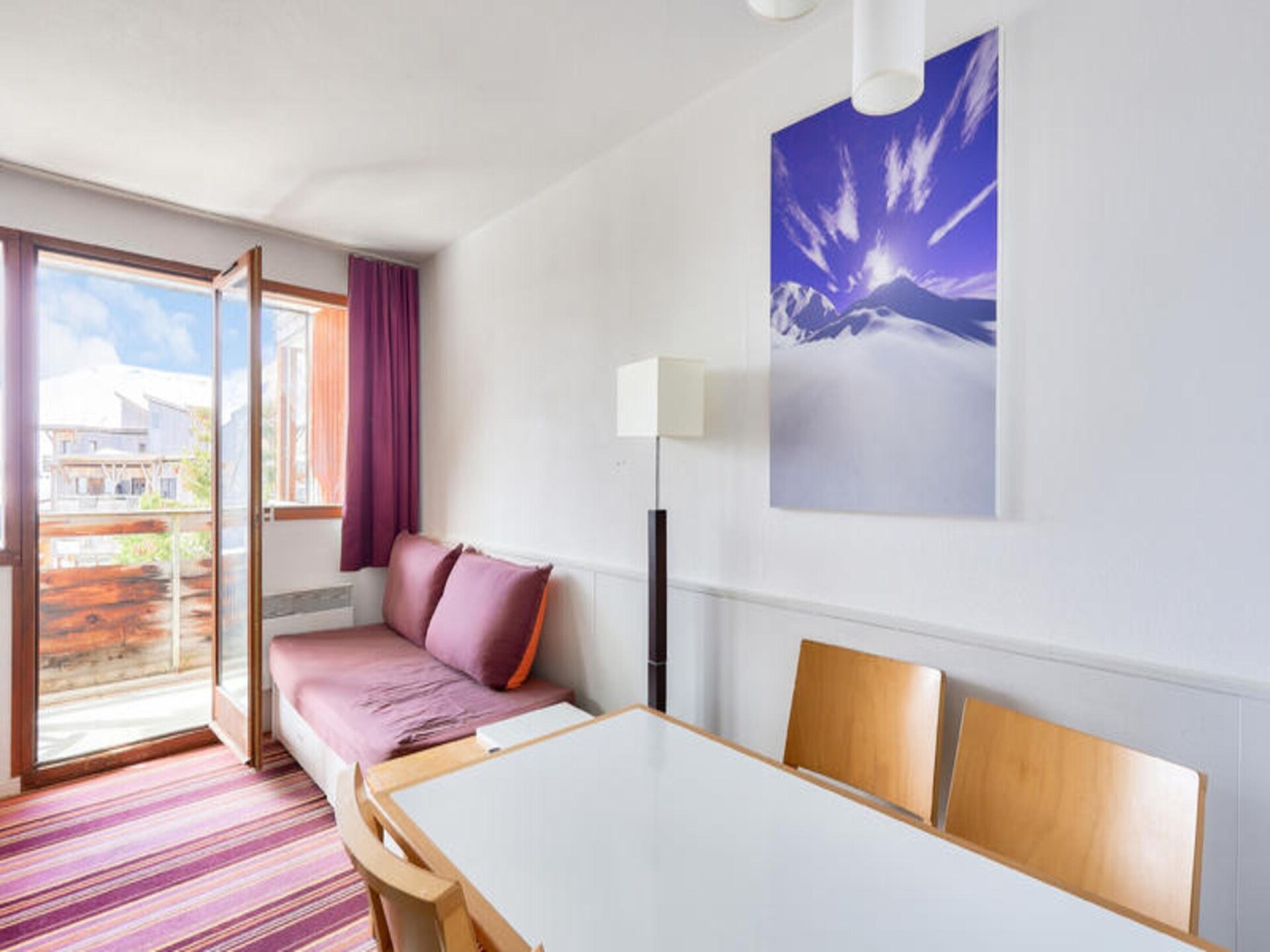 Compact ski-appartement in Résidence Quartier Falaise, 100m van de pistes - foto 9