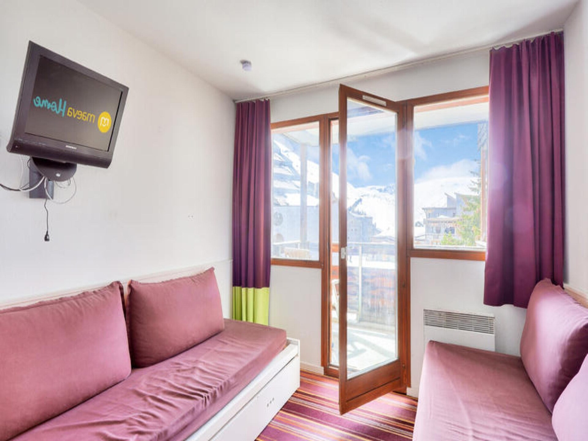 Compact ski-appartement in Résidence Quartier Falaise, 100m van de pistes - foto 11