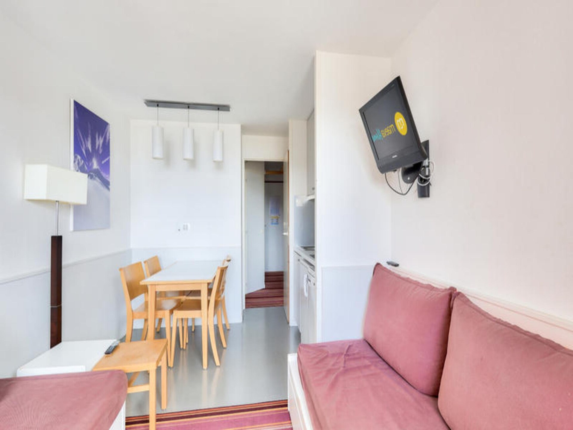 Compact ski-appartement in Résidence Quartier Falaise, 100m van de pistes - foto 7