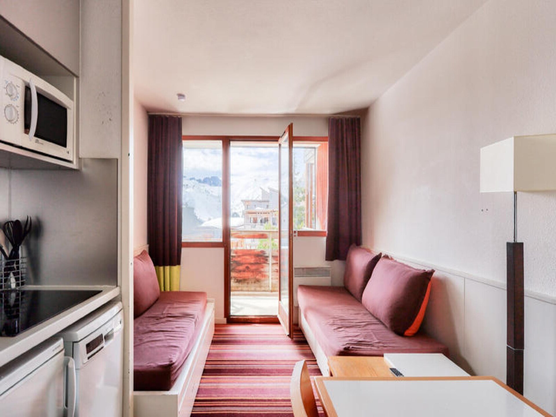 Compact ski-appartement in Résidence Quartier Falaise, 100m van de pistes - foto 12
