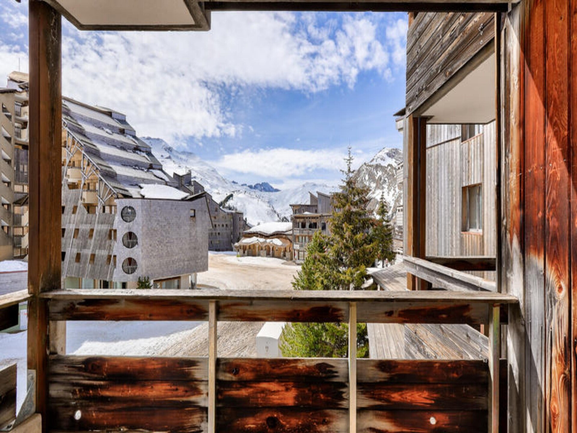Compact ski-appartement in Résidence Quartier Falaise, 100m van de pistes - foto 2