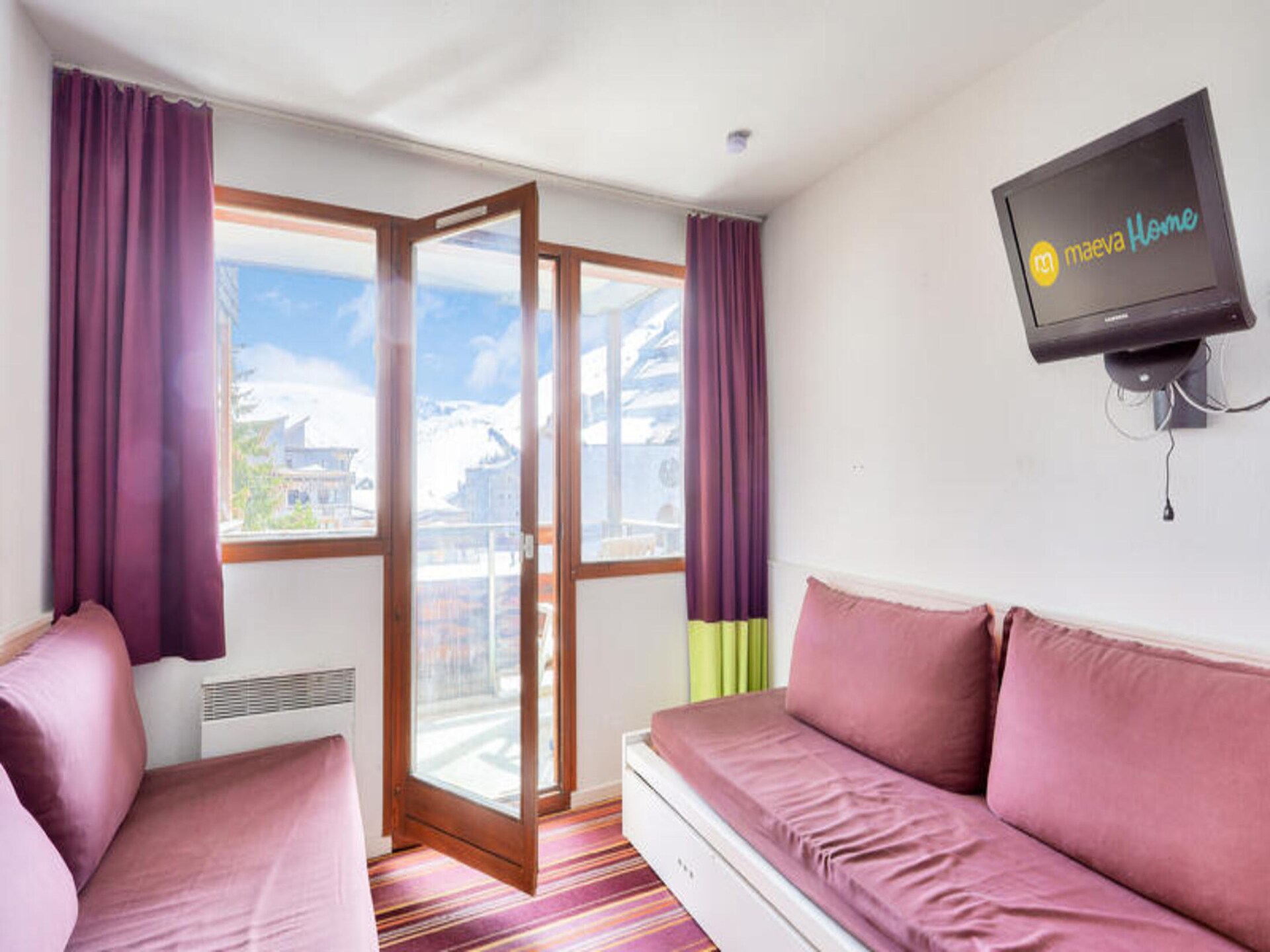 Compact ski-appartement in Résidence Quartier Falaise, 100m van de pistes - foto 32