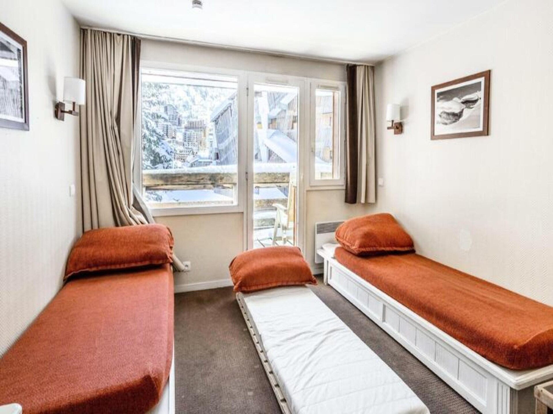Ski-in, ski-out appartement voor 6 op de piste in Avoriaz met balkon - foto 5