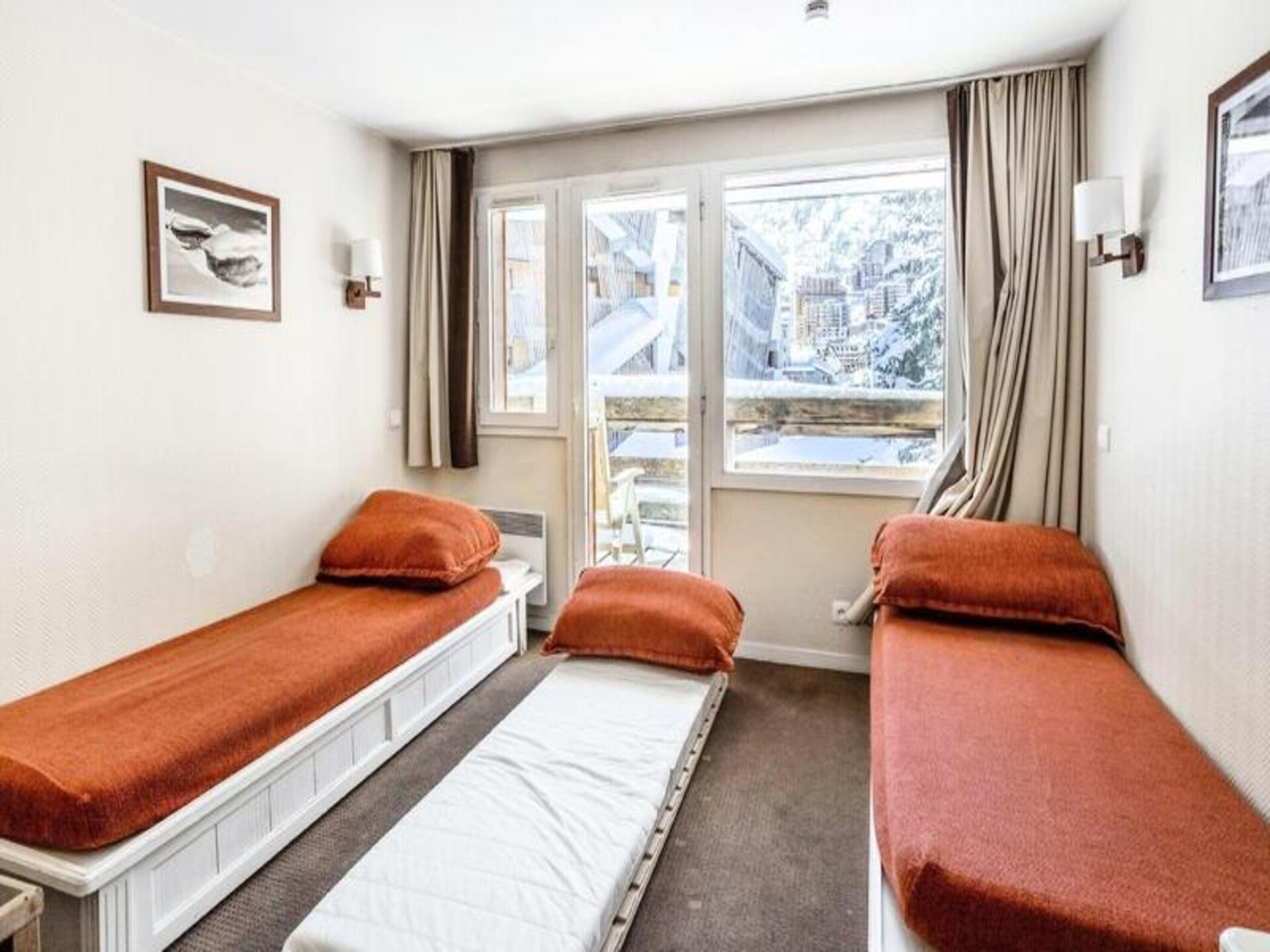 Ski-in, ski-out appartement voor 6 op de piste in Avoriaz met balkon - foto 12