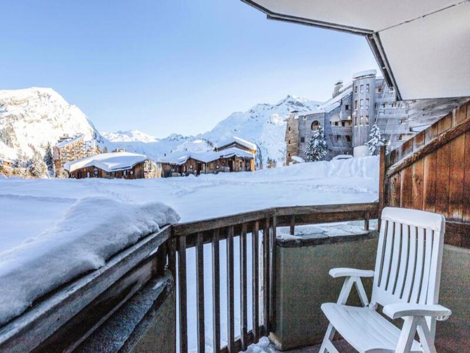 Ski-in/ski-out appartement voor 6 personen in Avoriaz met uitzicht op de vallei - foto 14
