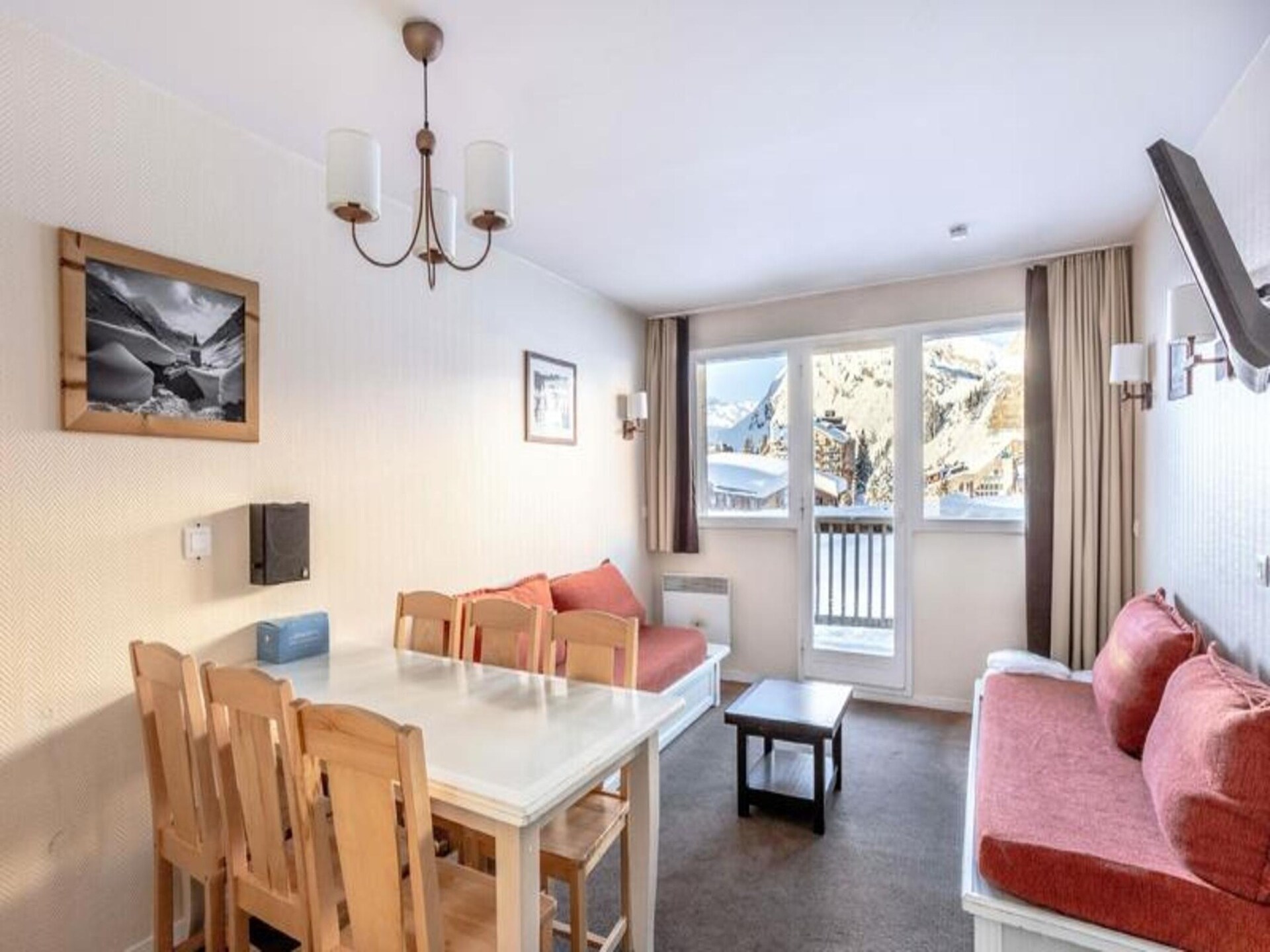 Ski-in/ski-out appartement voor 6 personen in Avoriaz met uitzicht op de vallei - foto 2