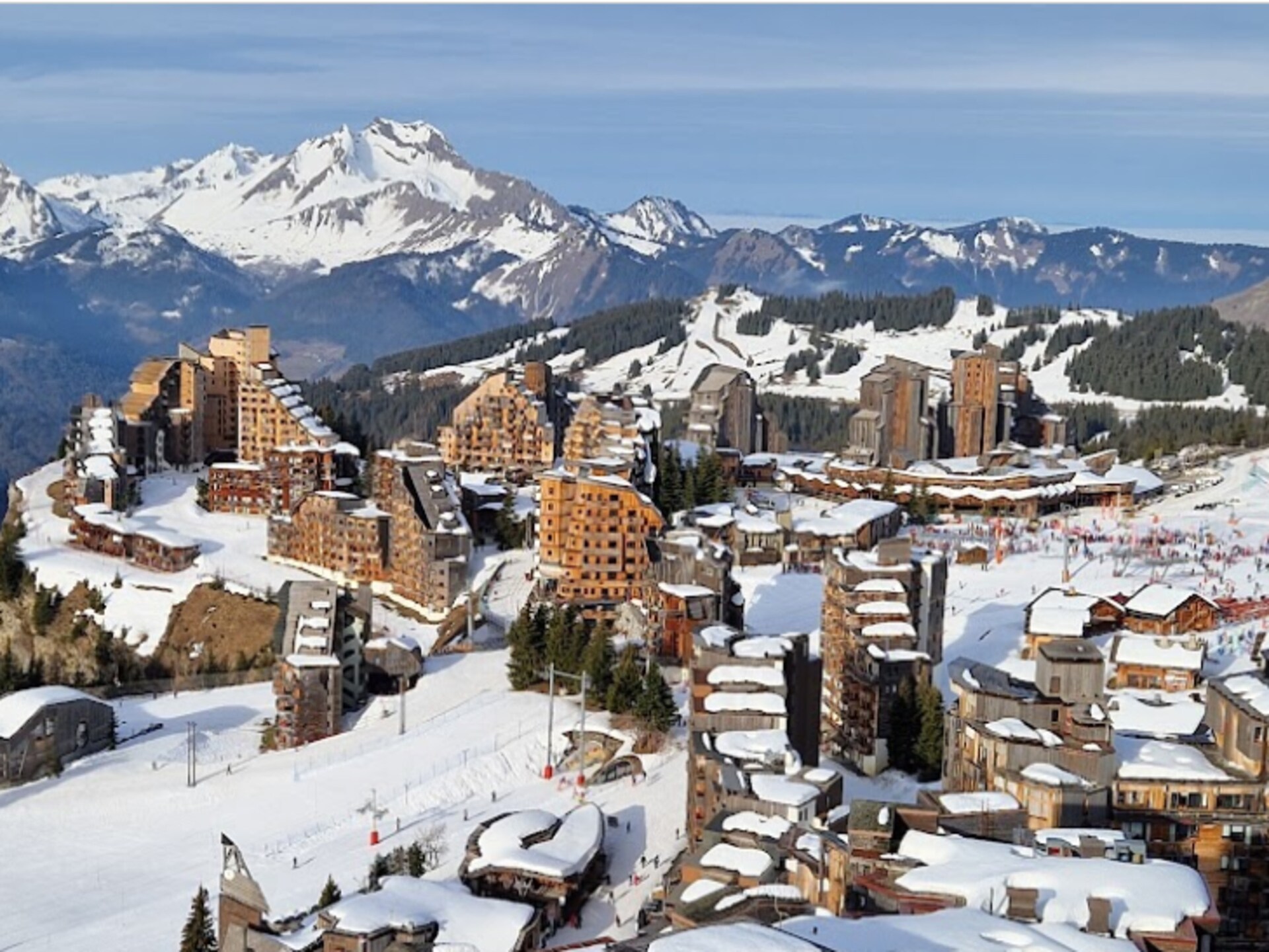 Ski-in/ski-out appartement voor 6 personen in Avoriaz met uitzicht op de vallei - foto 9