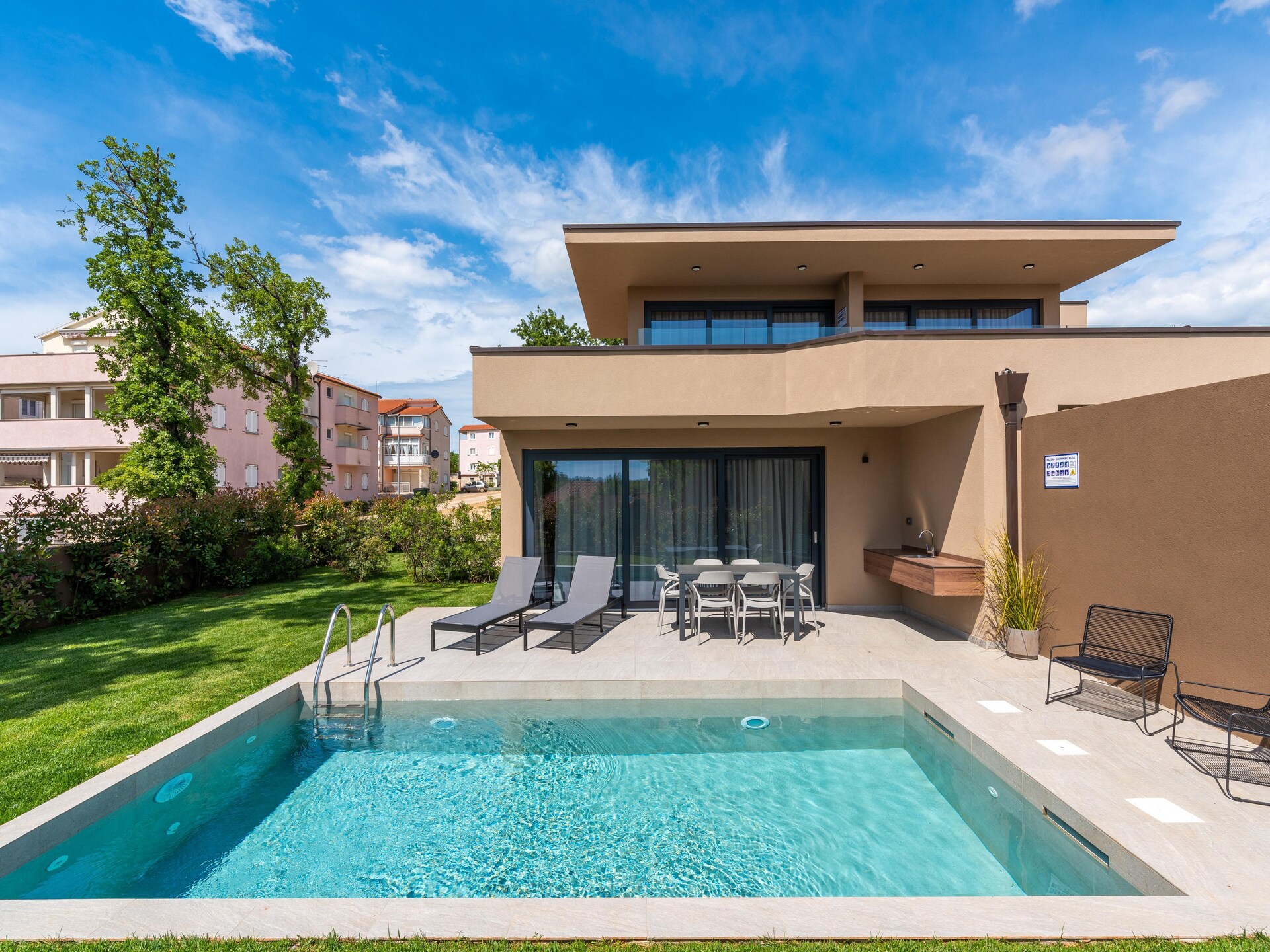 Quercus Village App 1: stijlvol appartement met privézwembad in Brtonigla - foto 3