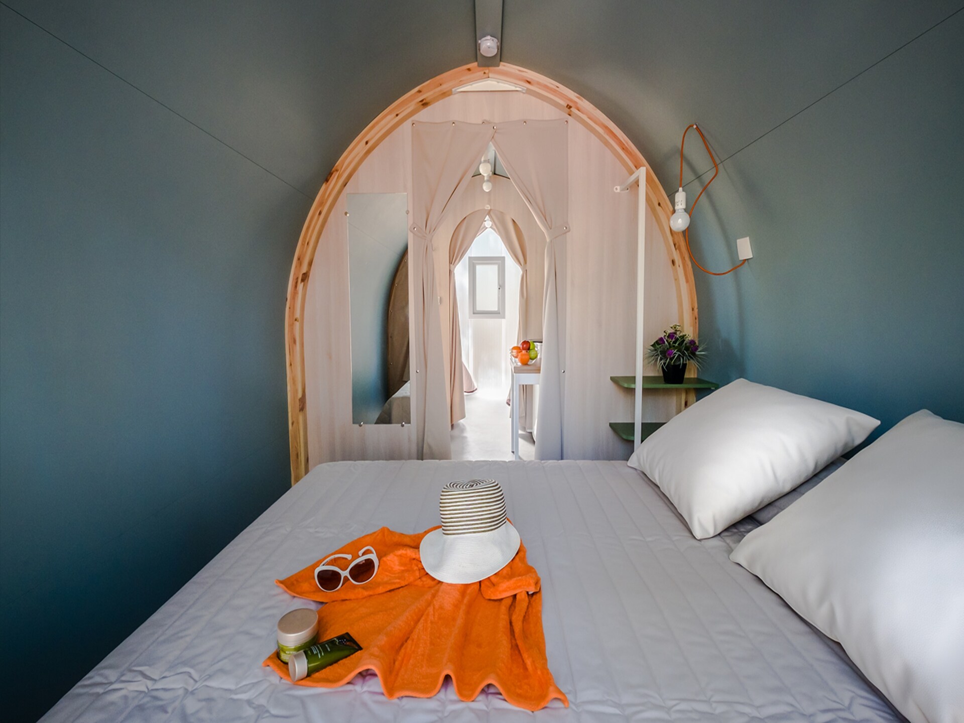 Luxe tent voor 4 personen aan het strand in Tarragona - foto 5