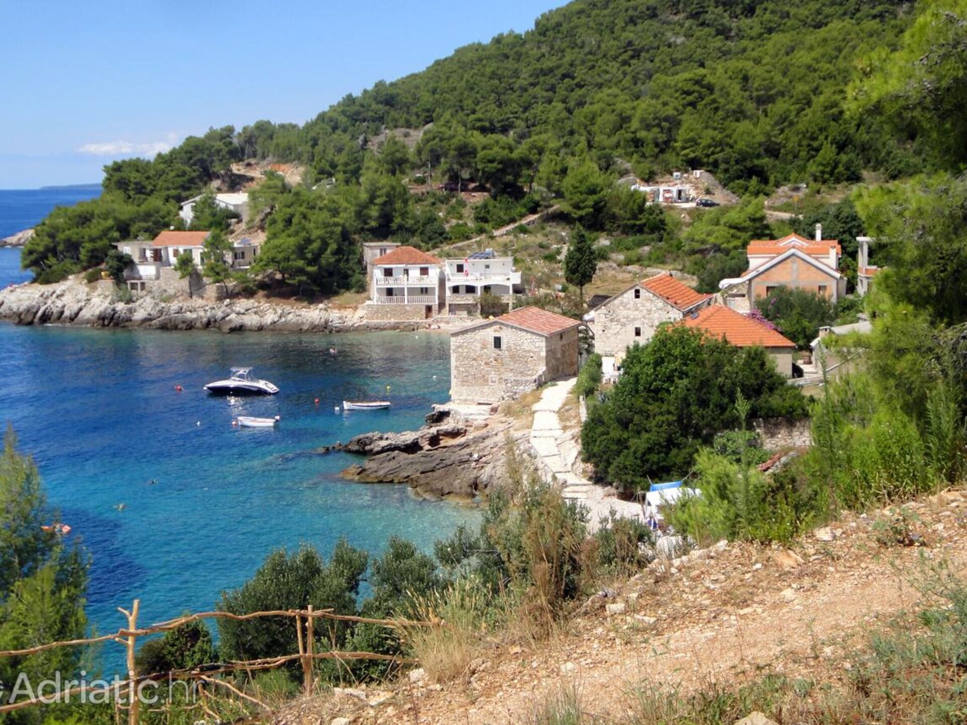 Vrijstaand vakantiehuis aan zee op Hvar voor 8 personen - foto 34