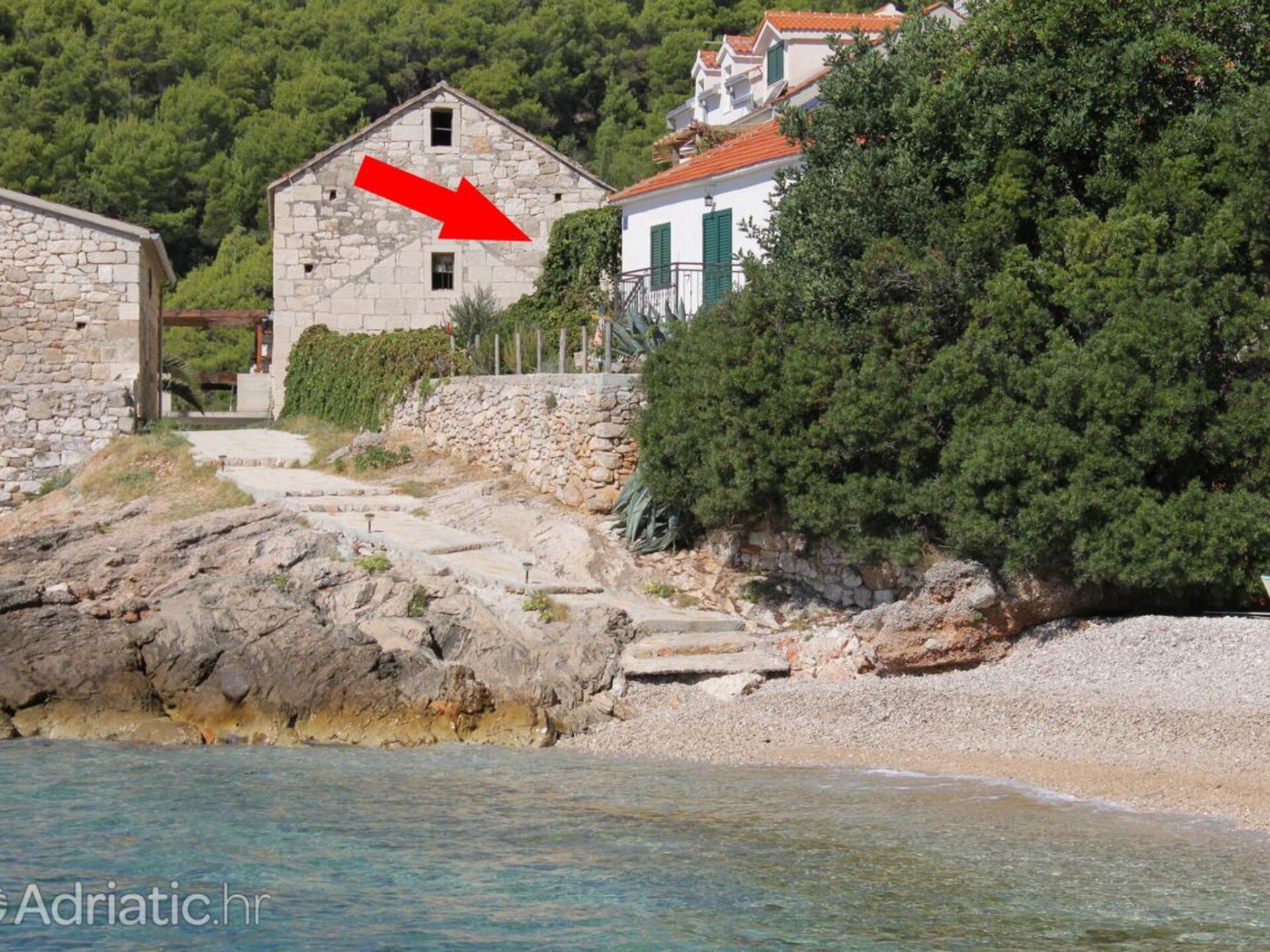 Vrijstaand vakantiehuis aan zee op Hvar voor 8 personen - foto 28