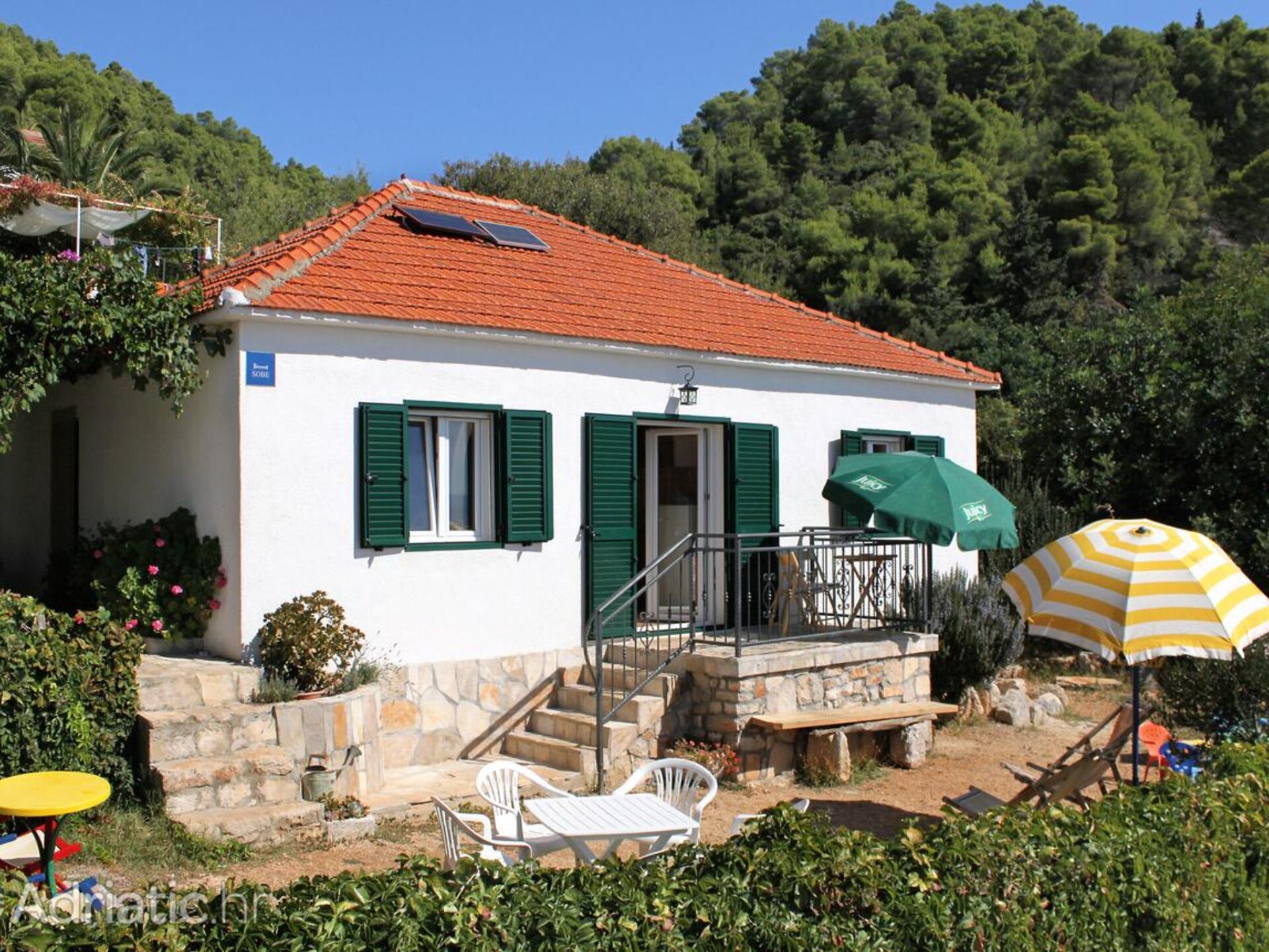 Vrijstaand vakantiehuis aan zee op Hvar voor 8 personen - foto 26