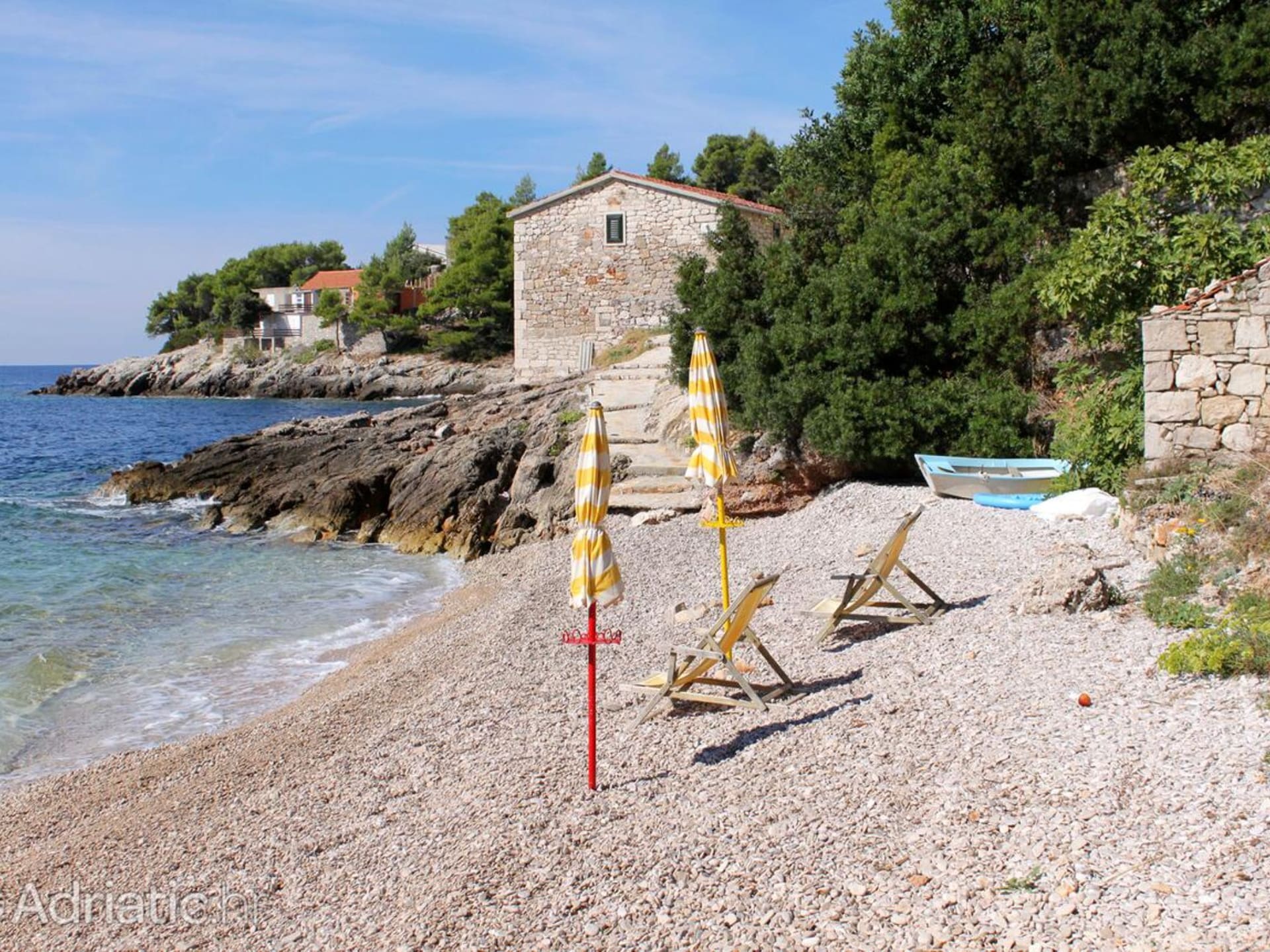 Vrijstaand vakantiehuis aan zee op Hvar voor 8 personen - foto 17