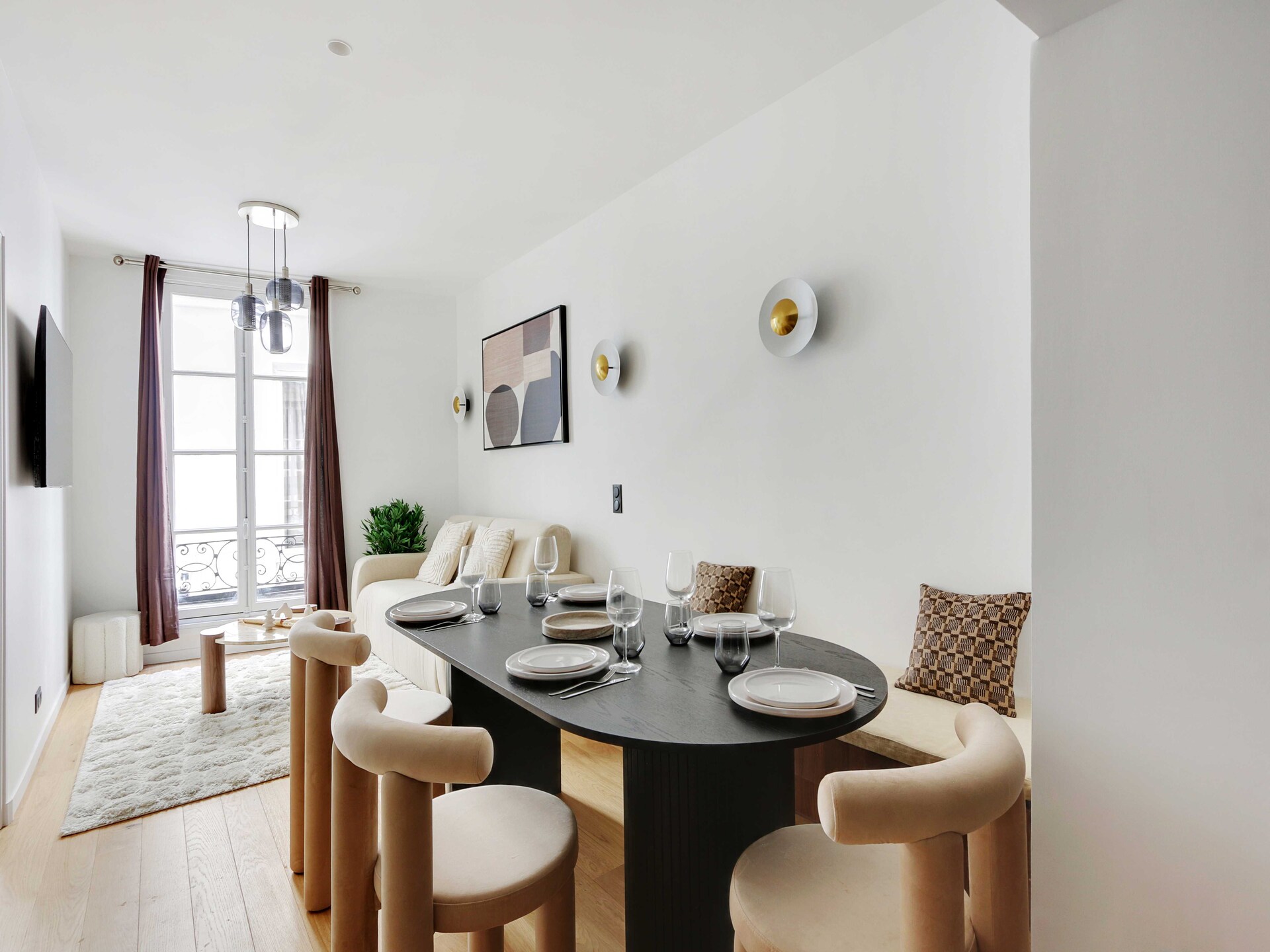 Licht appartement met 2 slaapkamers in Quartier Latin, vlakbij Notre-Dame - foto 2