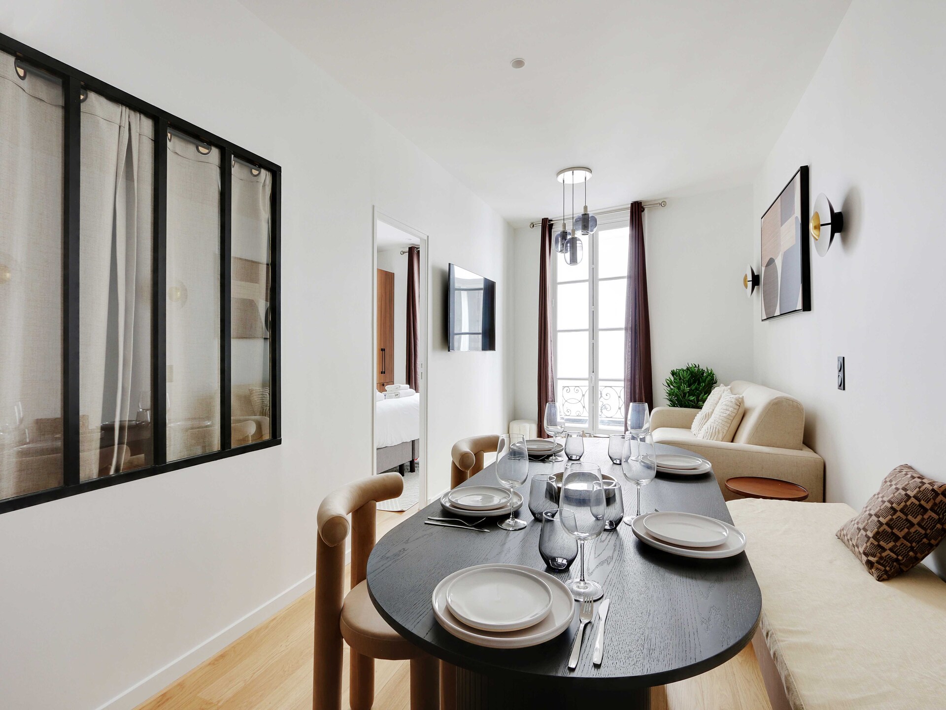 Licht appartement met 2 slaapkamers in Quartier Latin, vlakbij Notre-Dame - foto 8