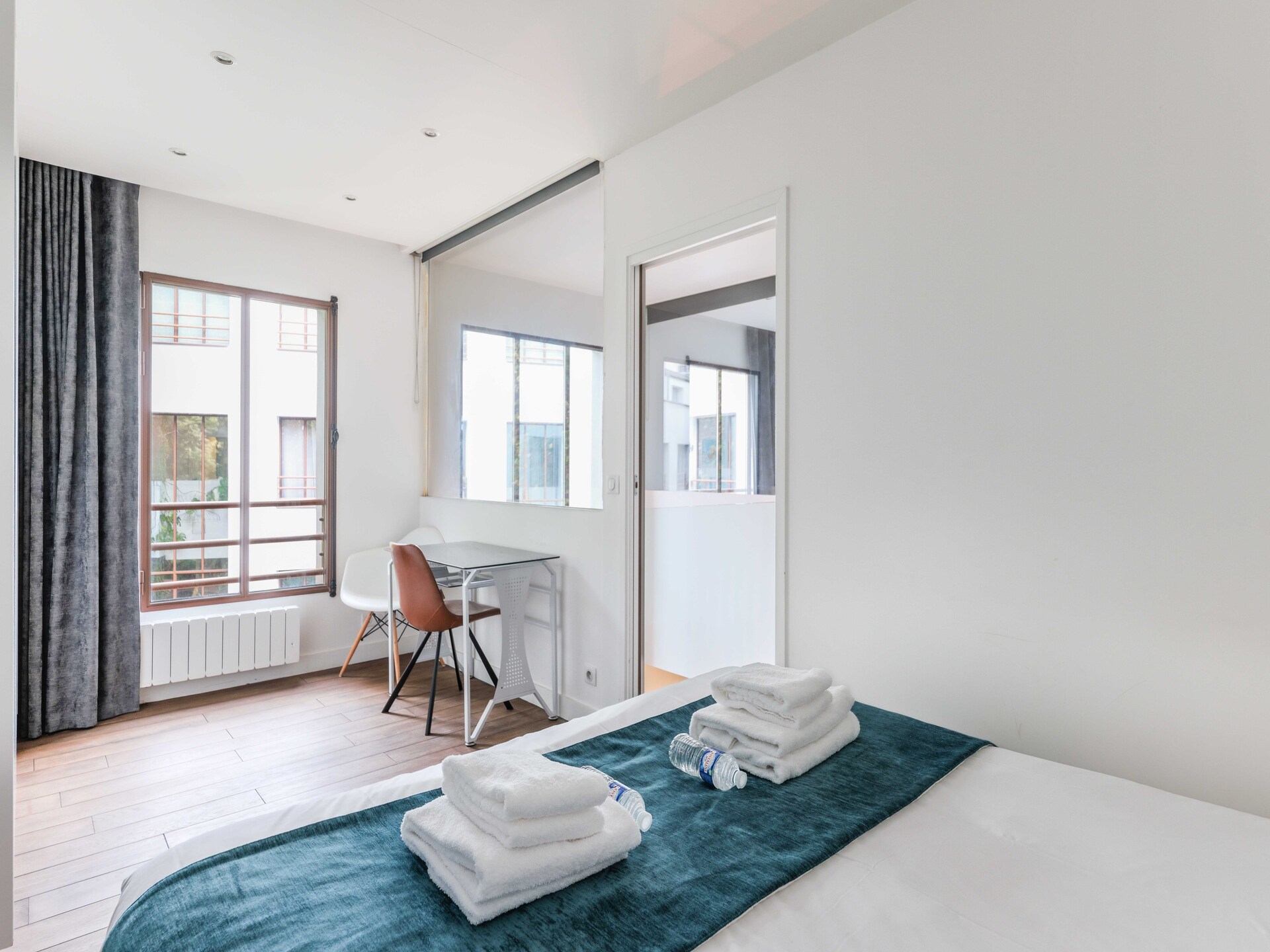 Licht duplex loft met privé terras nabij Place de la Bastille - foto 14