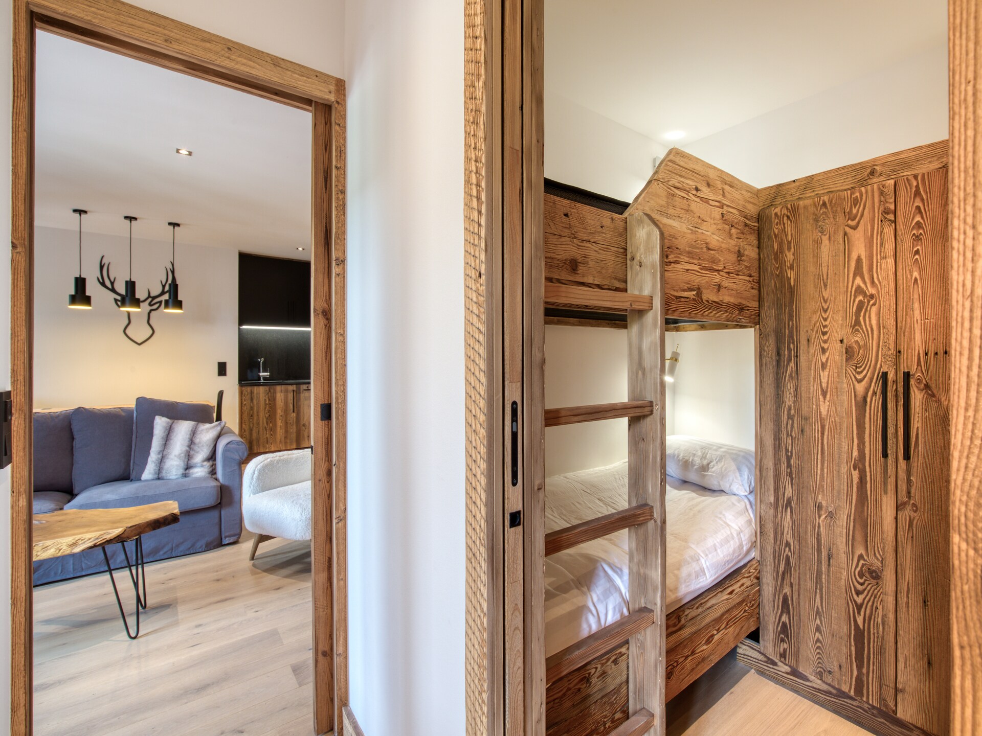 Gerenoveerd appartement in het centrum van Megève voor 5 personen - foto 17