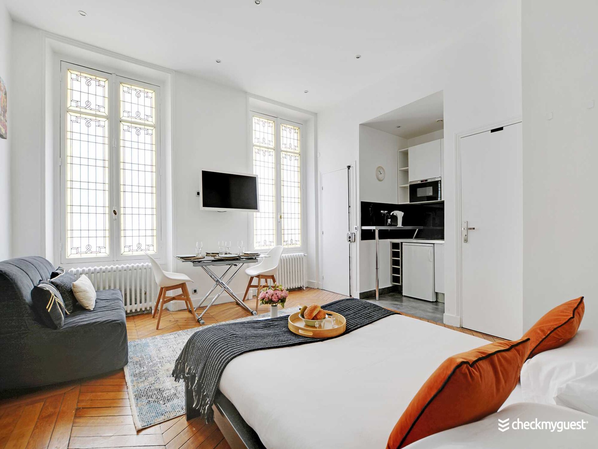 Charmante studio in de Marais, op 2 minuten van Place de la République - foto 4