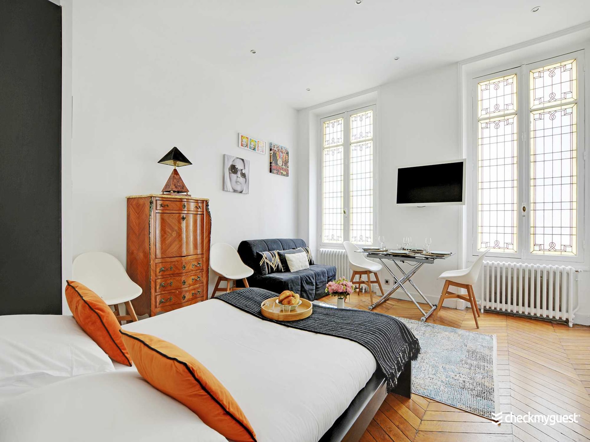 Charmante studio in de Marais, op 2 minuten van Place de la République - foto 6