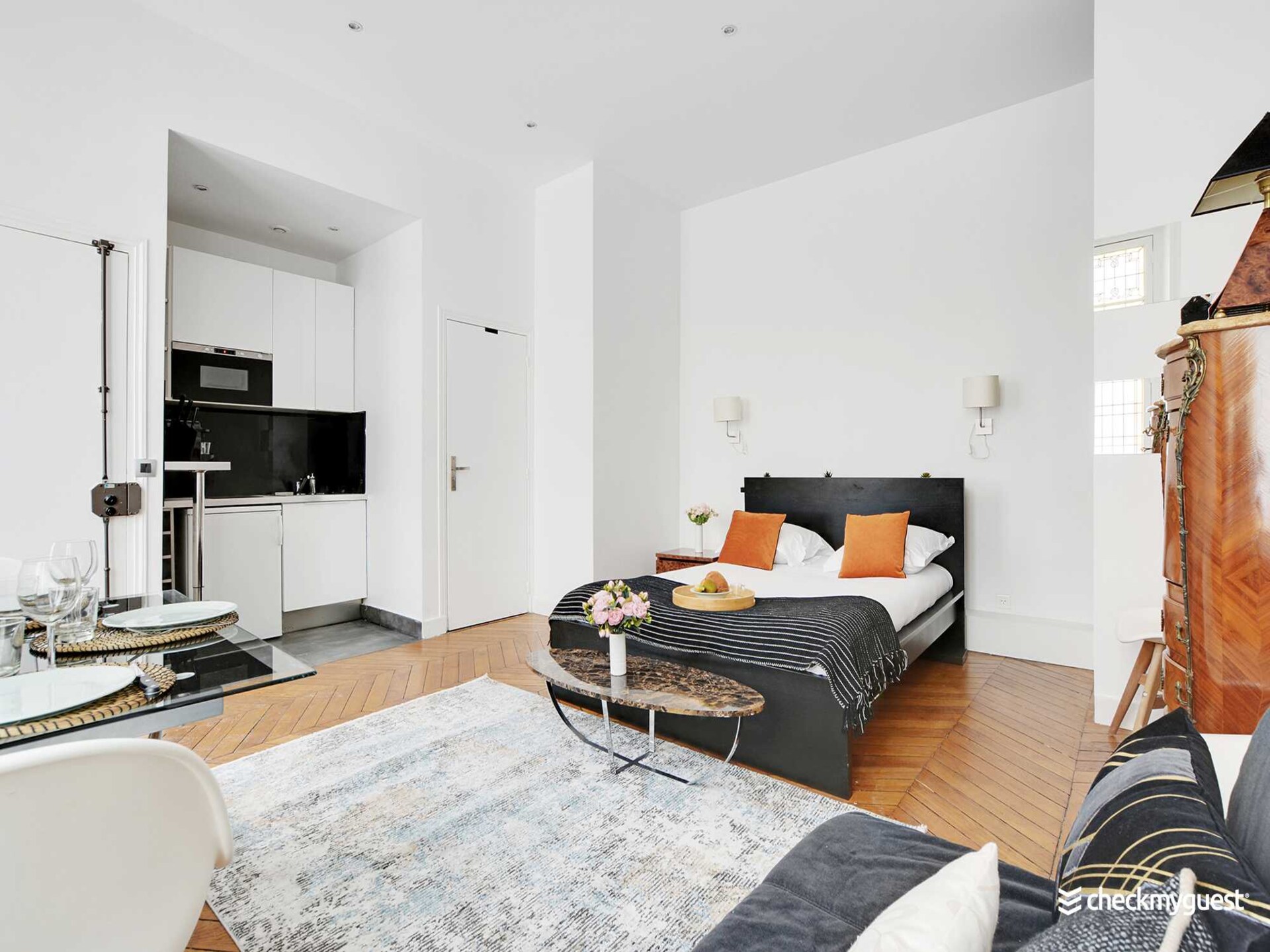 Charmante studio in de Marais, op 2 minuten van Place de la République - foto 8