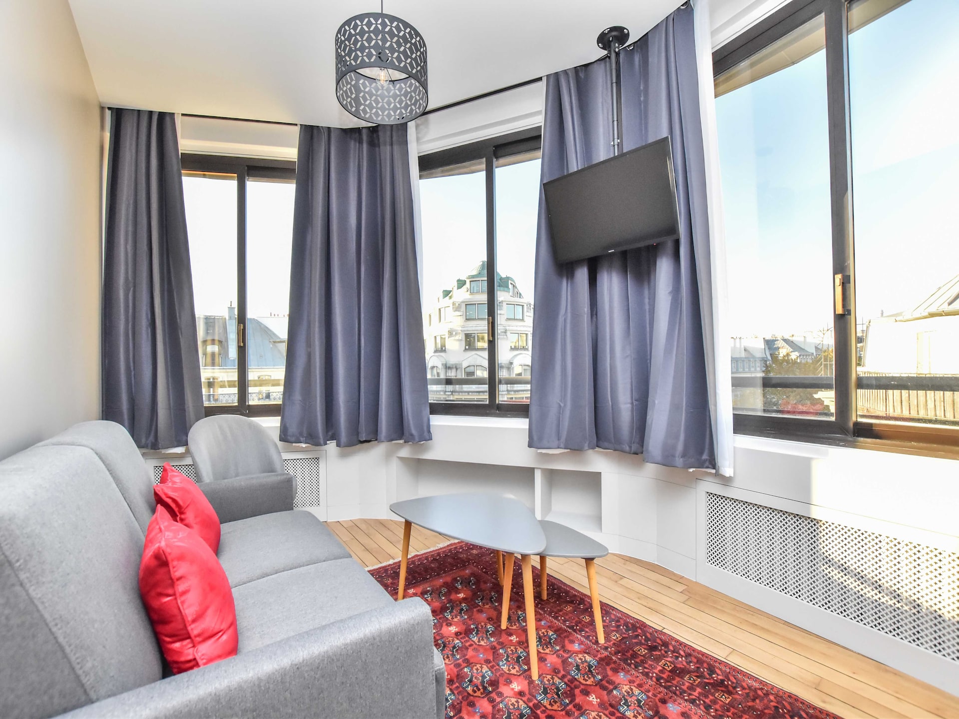 Licht appartement met airco in het 9e arrondissement, vlak bij Opéra Garnier - foto 2