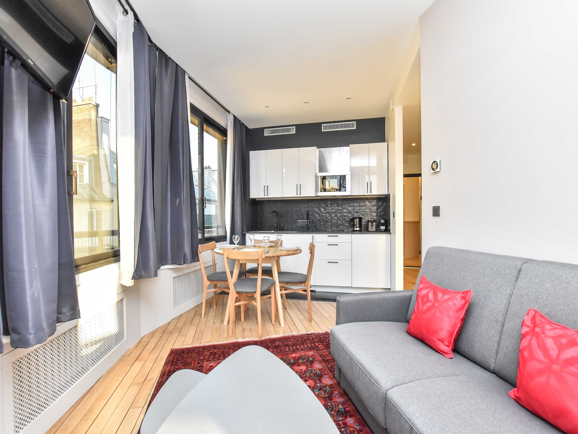 Licht appartement met airco in het 9e arrondissement, vlak bij Opéra Garnier - foto 7