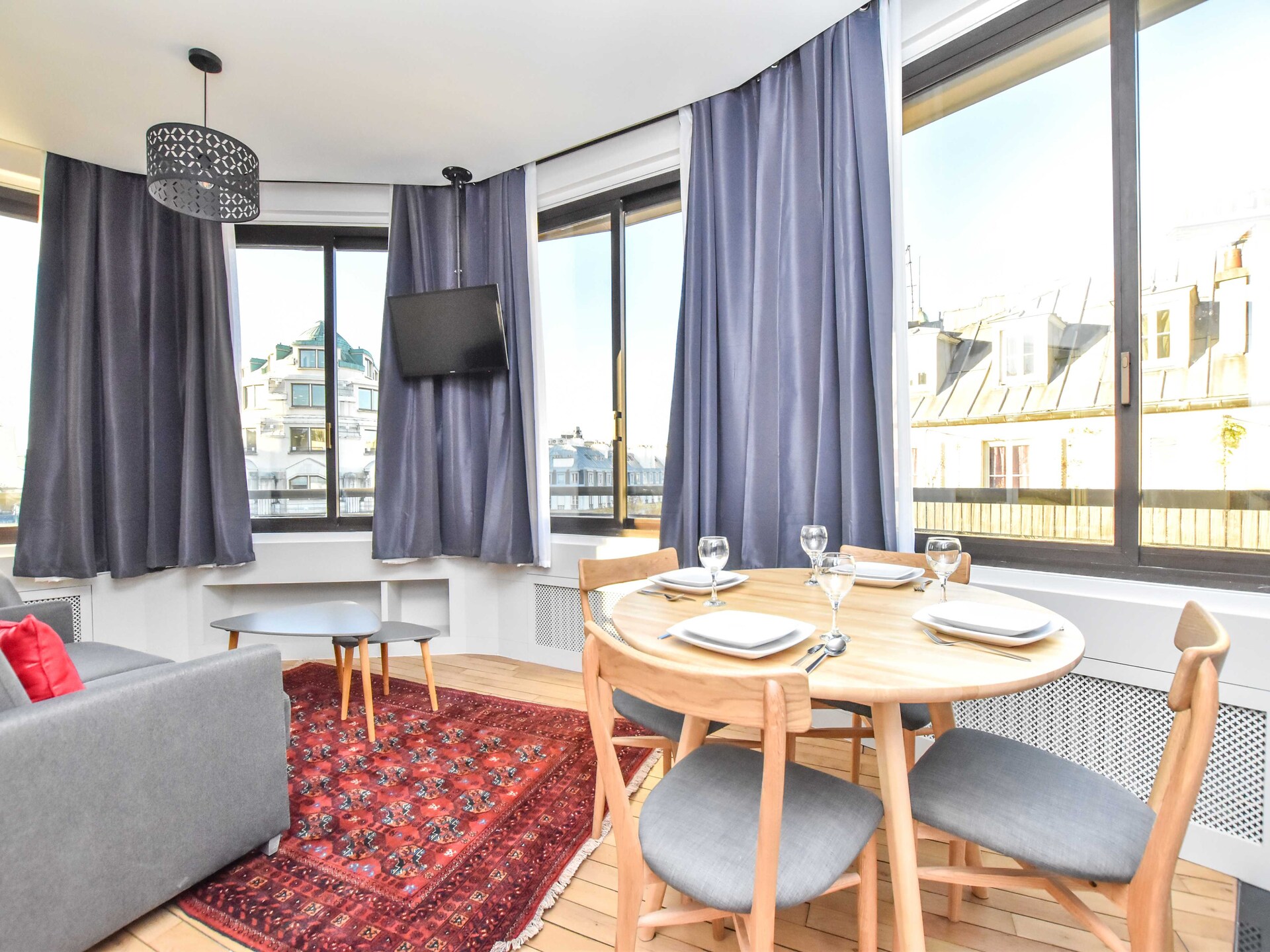 Licht appartement met airco in het 9e arrondissement, vlak bij Opéra Garnier - foto 8