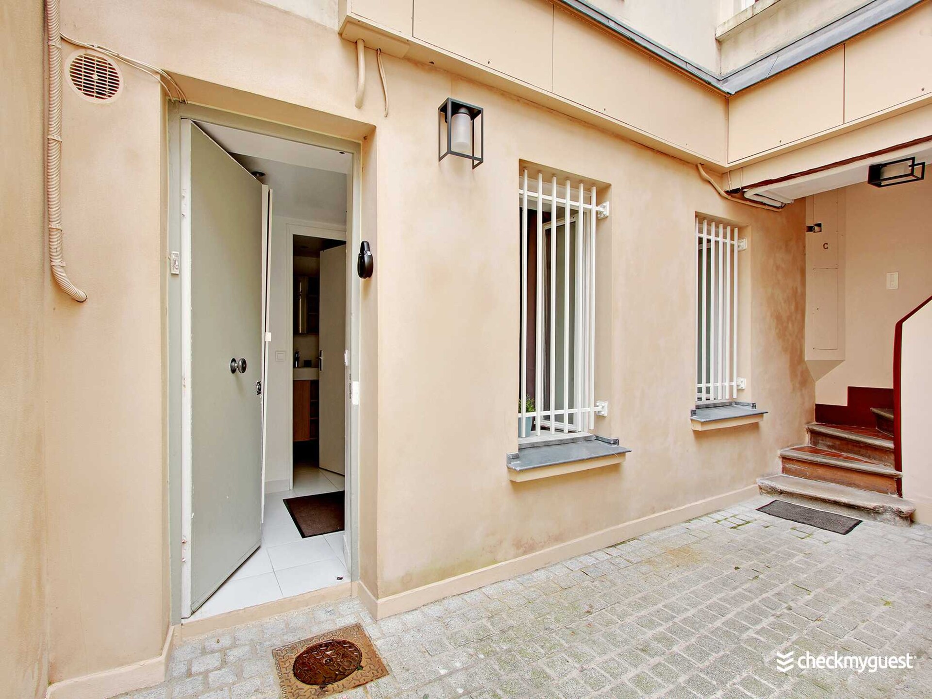 Intieme studio in het hart van de Rue Mouffetard, Parijs 5e - foto 8