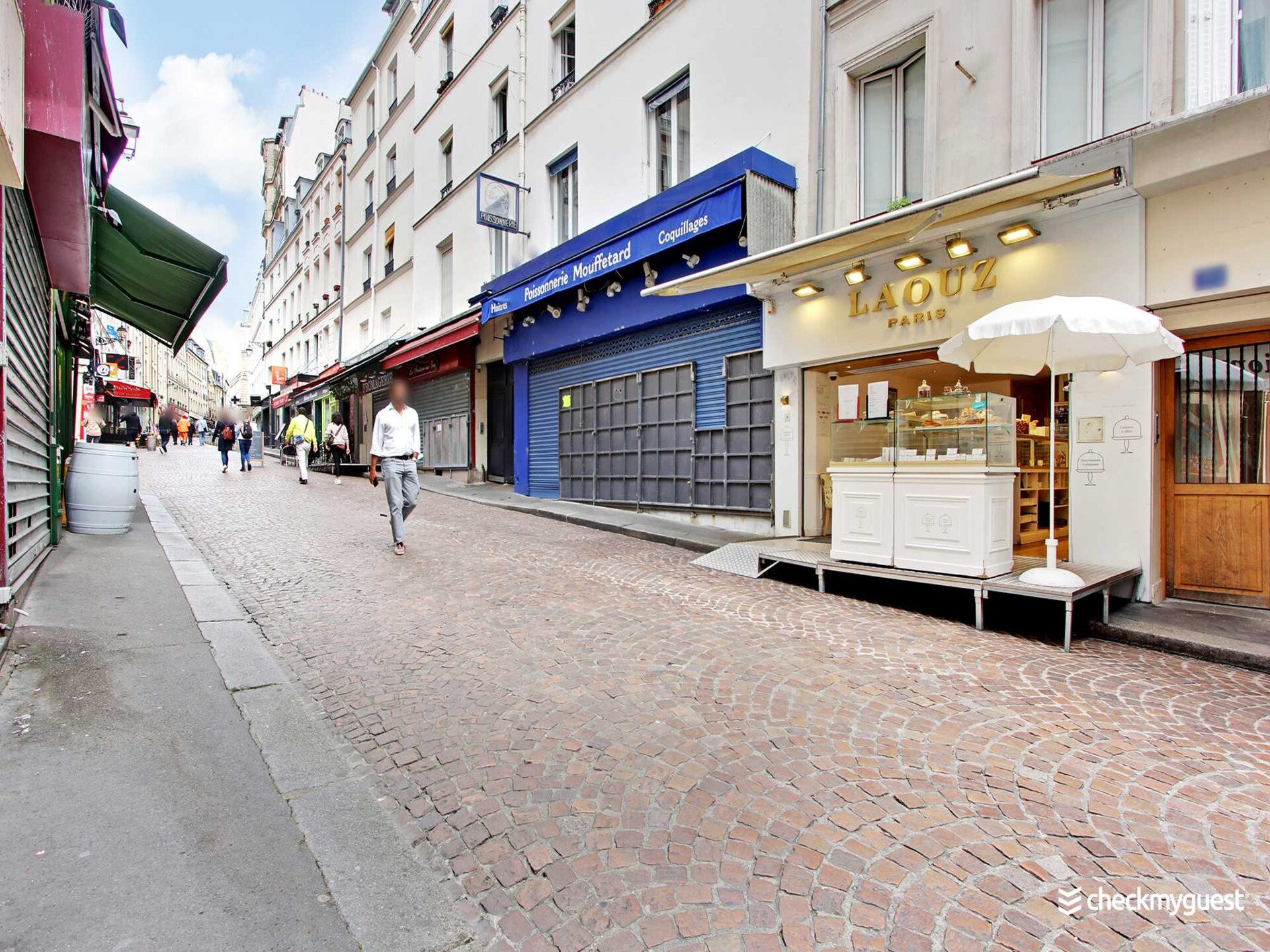 Intieme studio in het hart van de Rue Mouffetard, Parijs 5e - foto 12