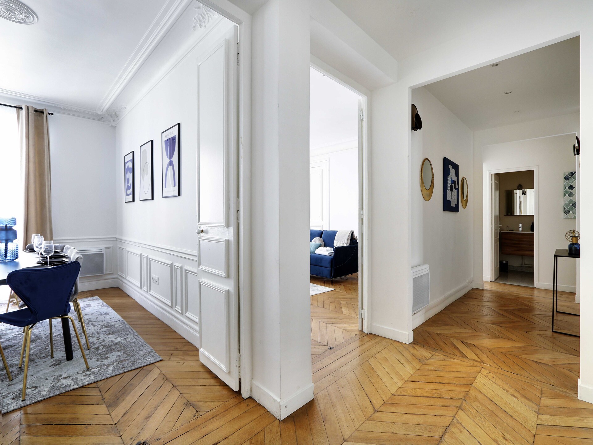 Luxe 8-persoons appartement bij Porte Maillot, 4 slaapkamers - foto 7