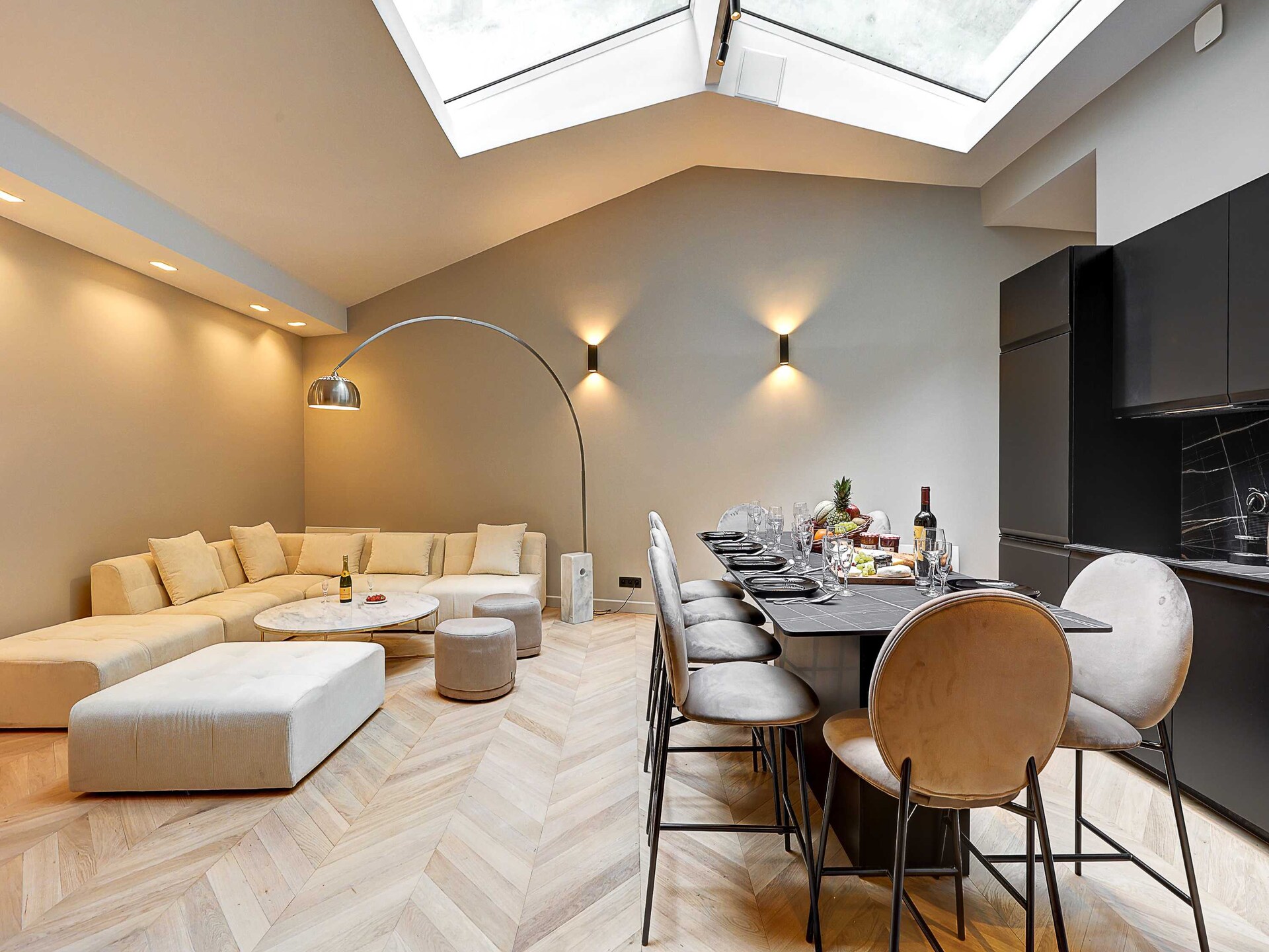 Licht modern appartement 126m² in hartje Le Marais, Parijs - foto 14