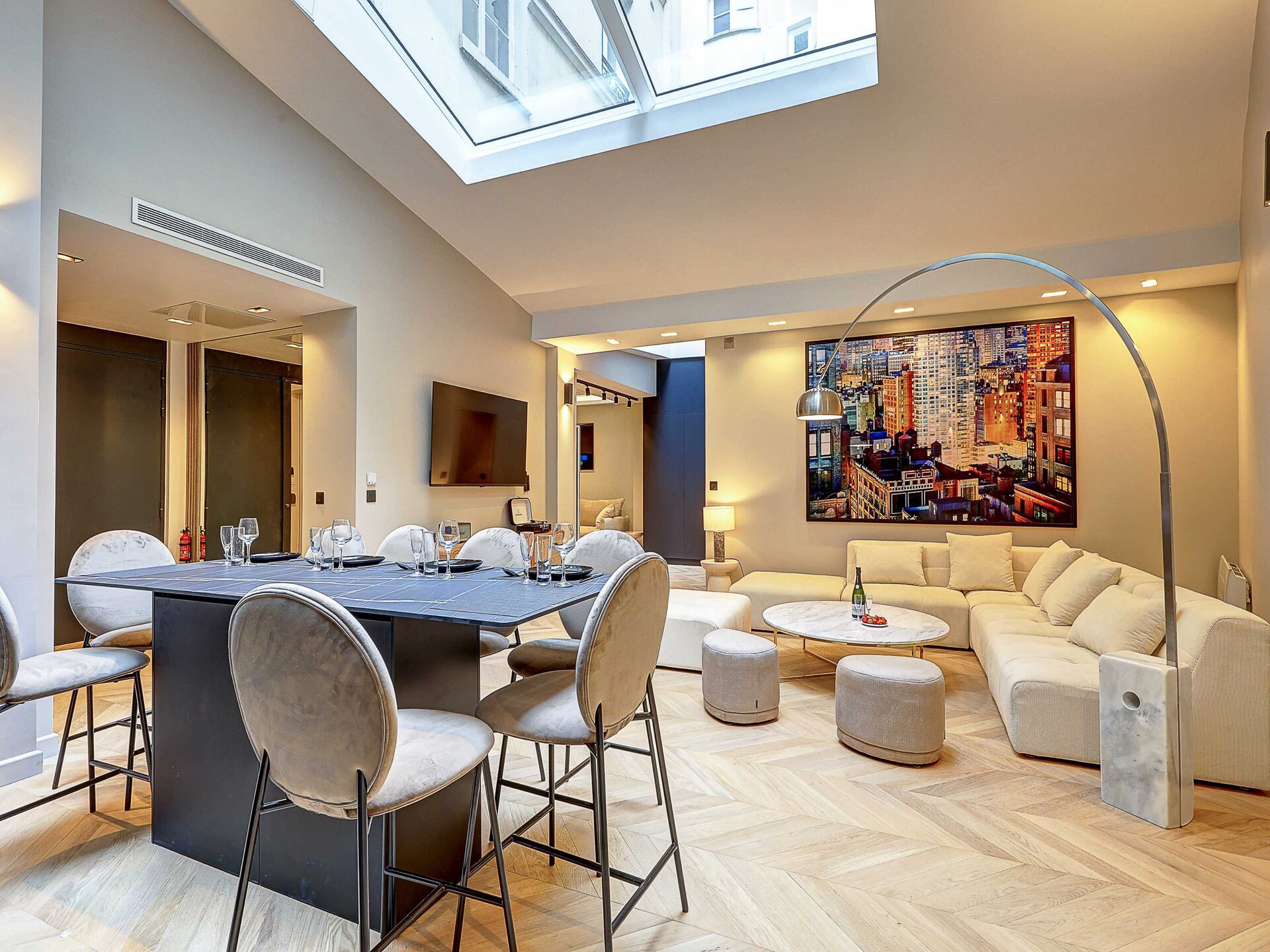 Licht modern appartement 126m² in hartje Le Marais, Parijs - foto 15