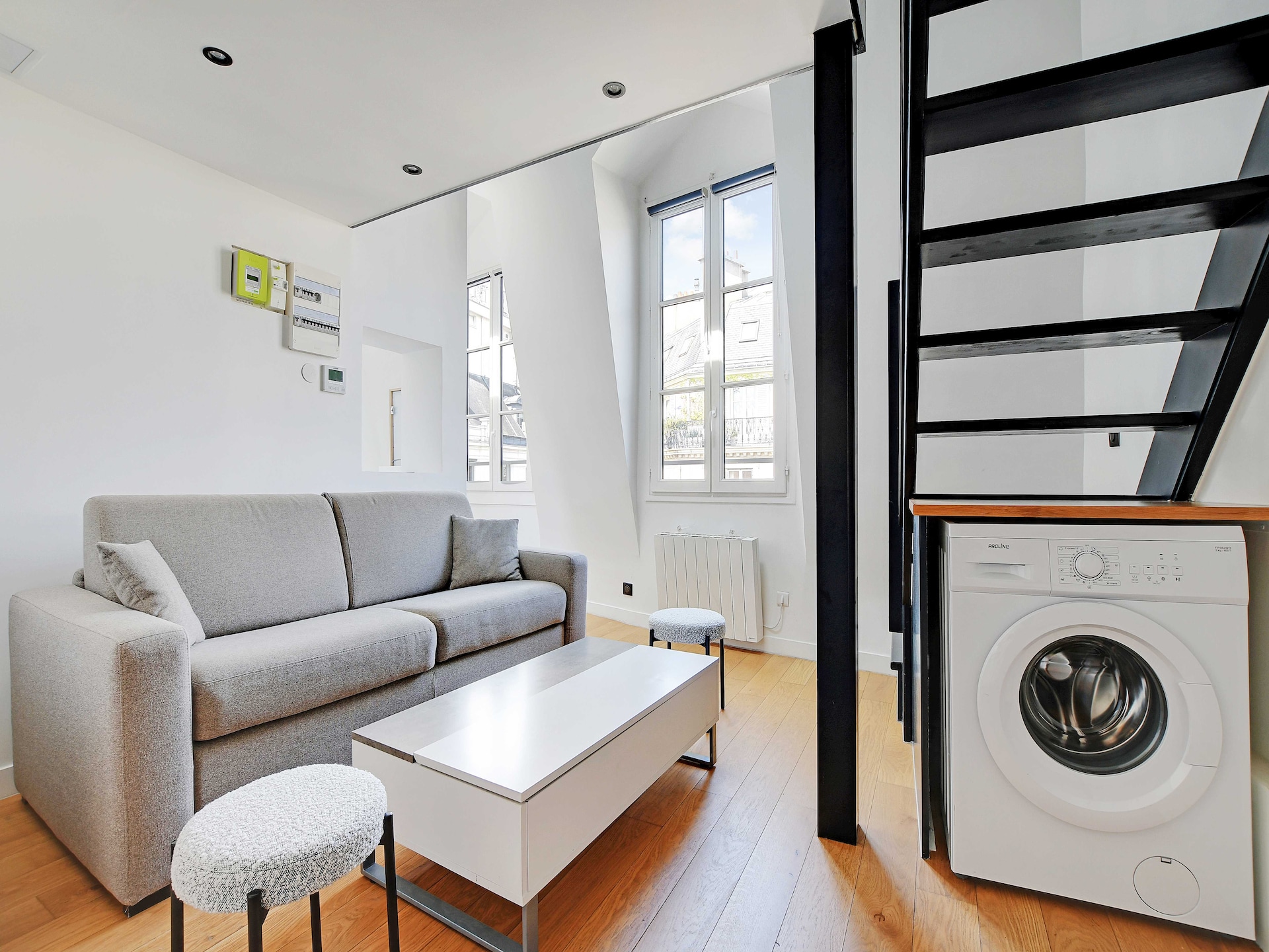 Charmant mezzanine appartement in de Marais, vlakbij Place des Vosges - foto 2