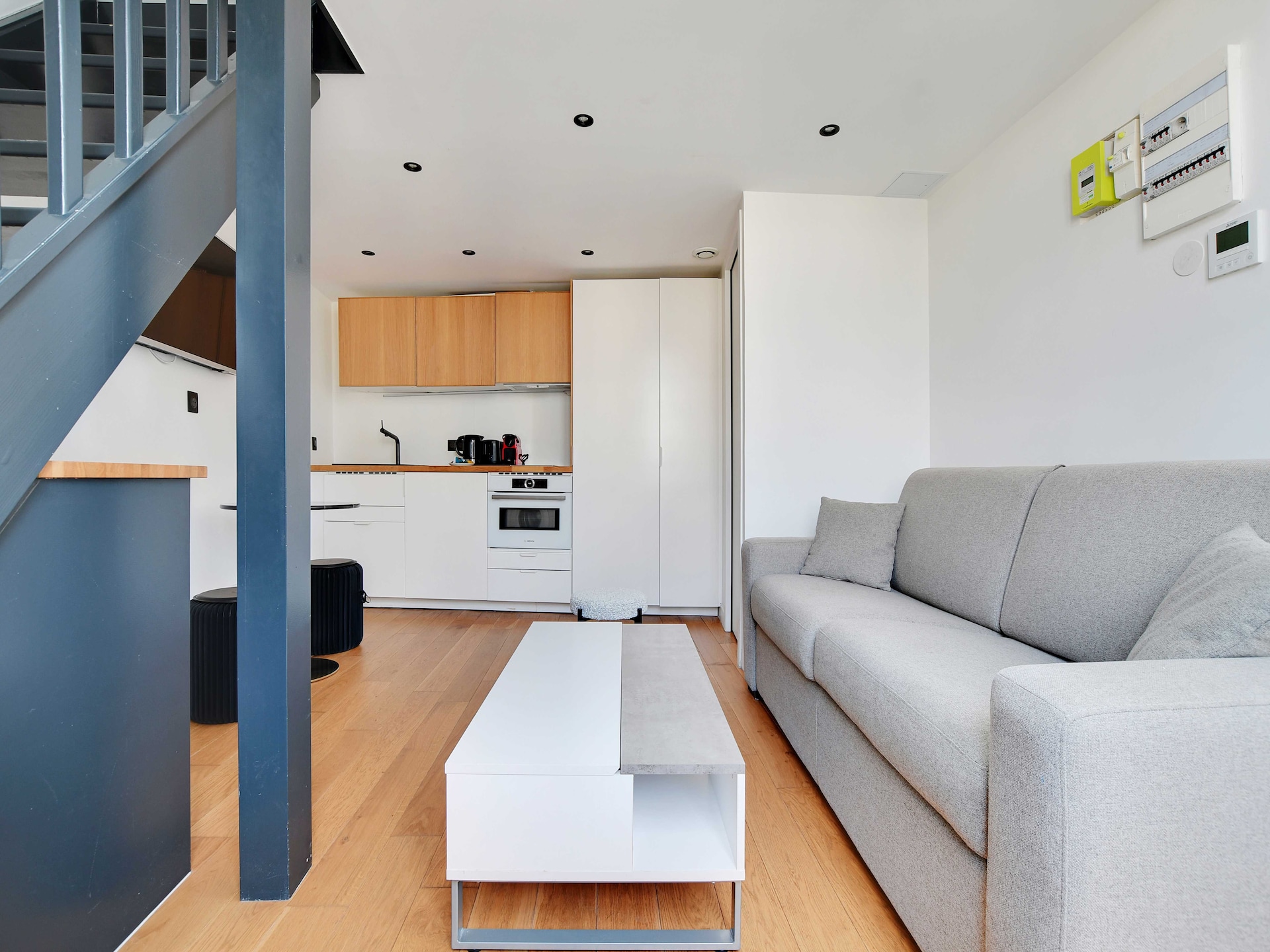 Charmant mezzanine appartement in de Marais, vlakbij Place des Vosges - foto 8