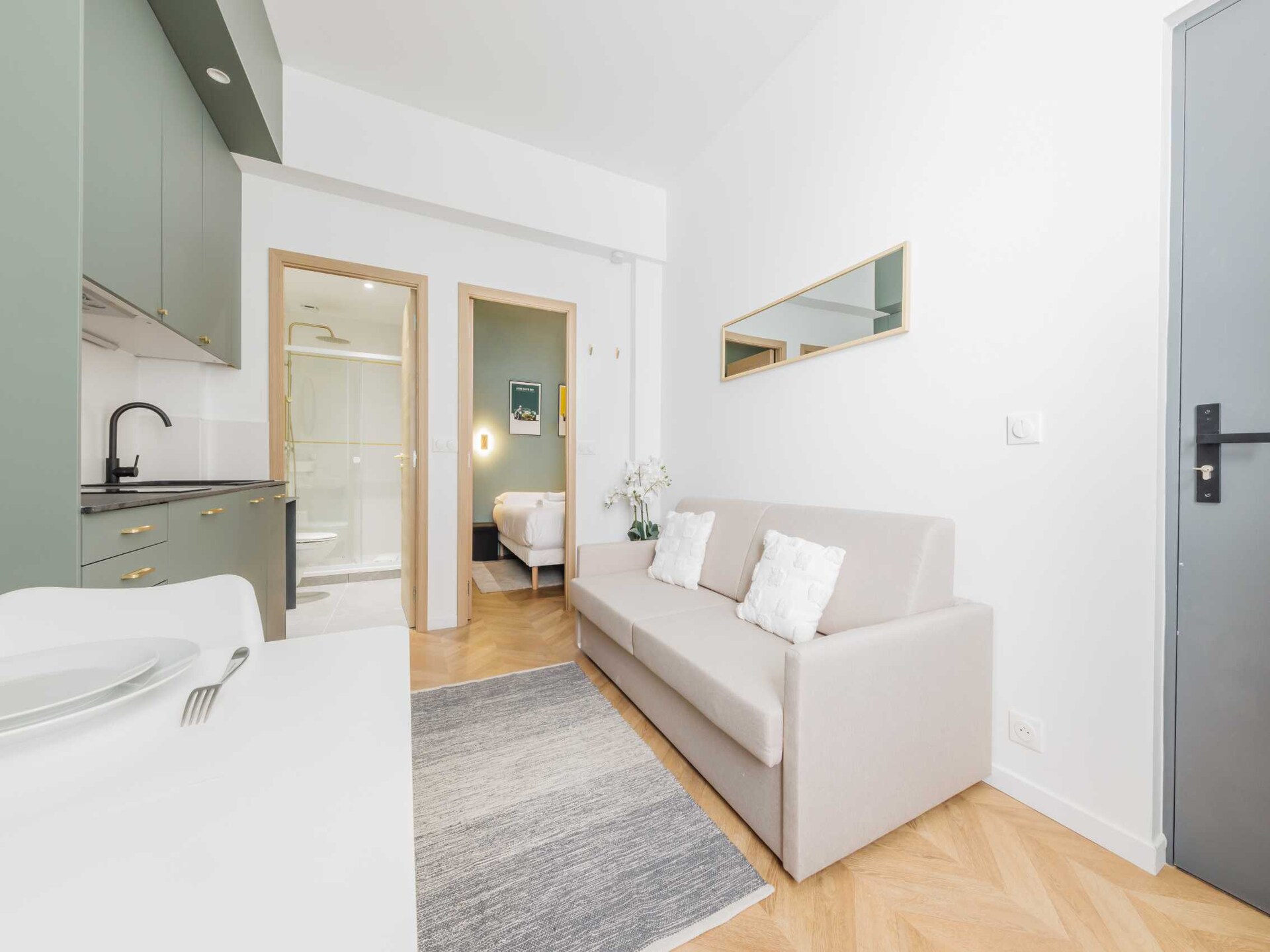 Knus appartement in Les Epinettes, Parijs – 23 m² voor 2 personen - foto 6