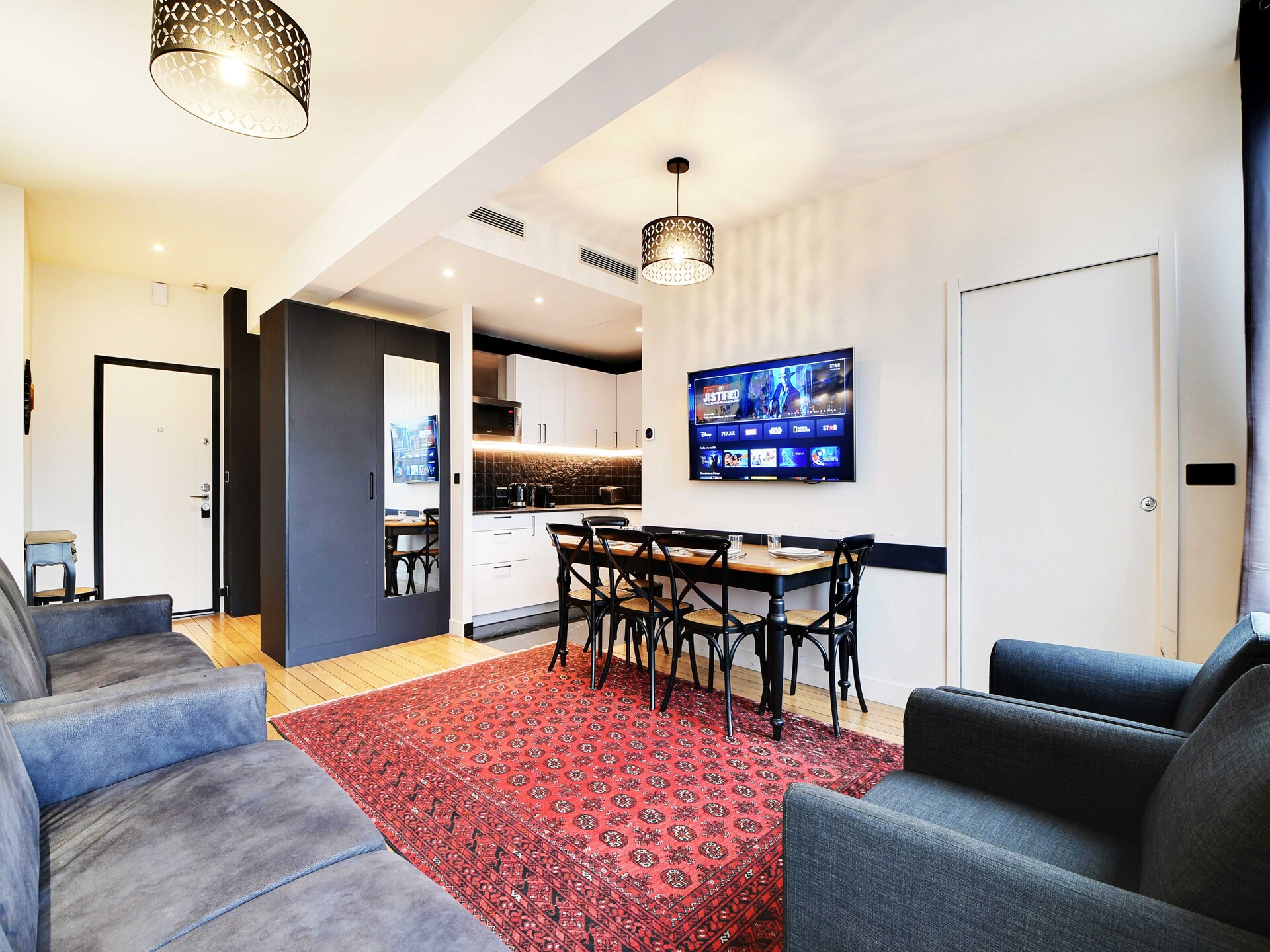 Stijlvol appartement met 2 slaapkamers in levendig Parijs 9e - foto 2