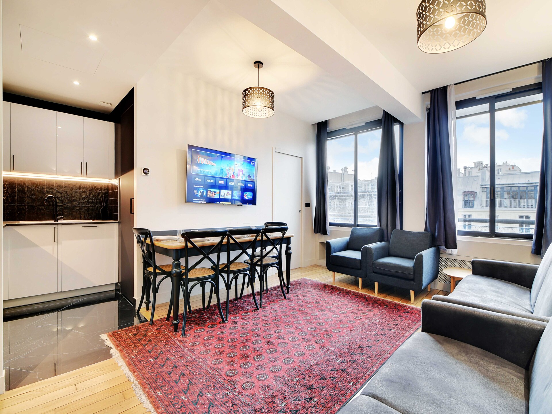 Stijlvol appartement met 2 slaapkamers in levendig Parijs 9e - foto 7
