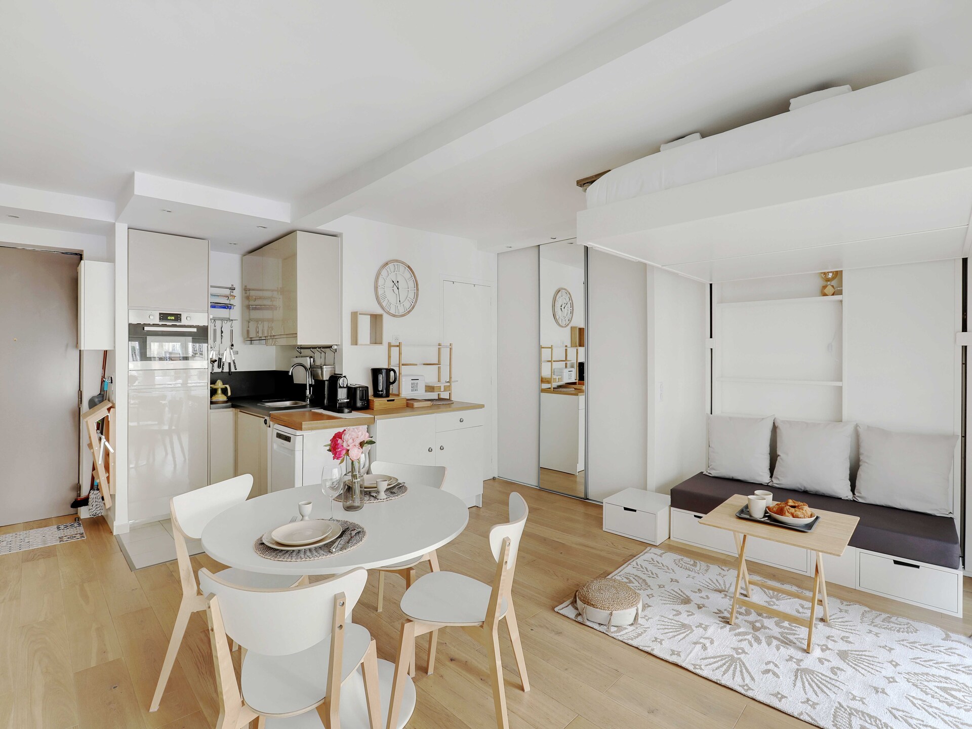 Stijlvolle studio in historisch hart van Parijs, naast Passage Choiseul - foto 1