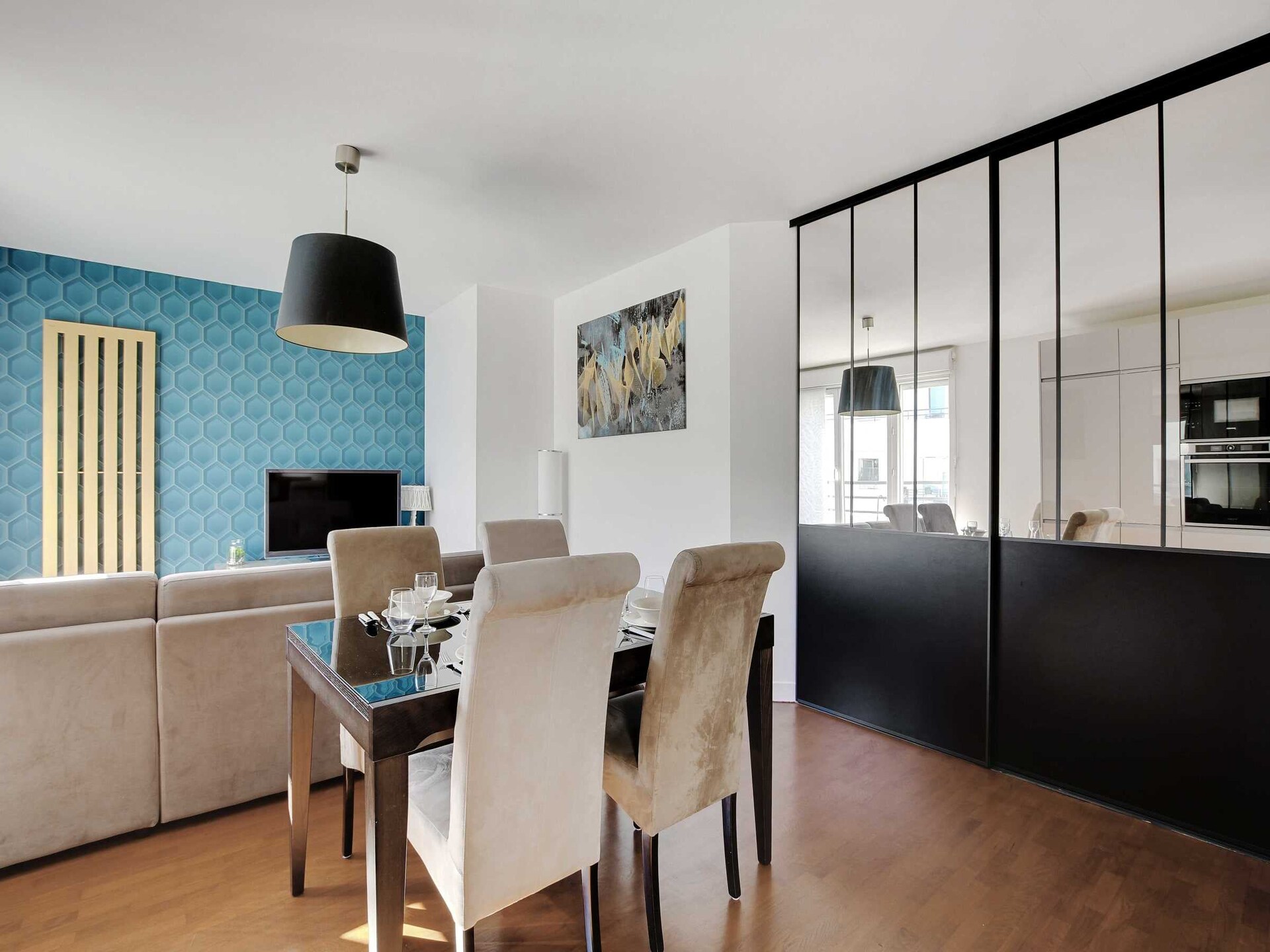 Licht appartement van 52 m² in Levallois-Perret, vlakbij de Seine - foto 9