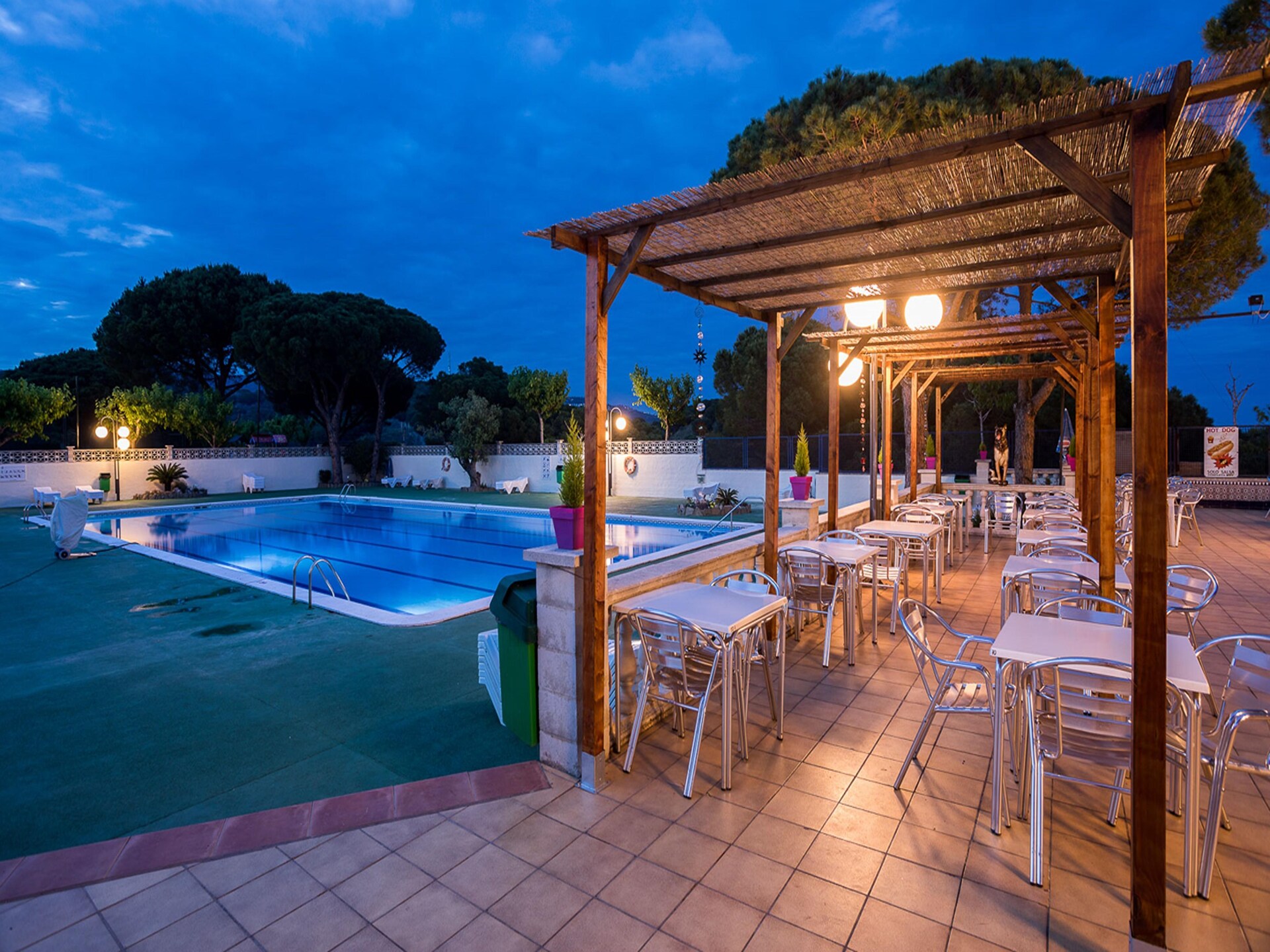 Camping Rocagrossa: Gezellige bungalow op 50m van het strand in Calella - foto 8