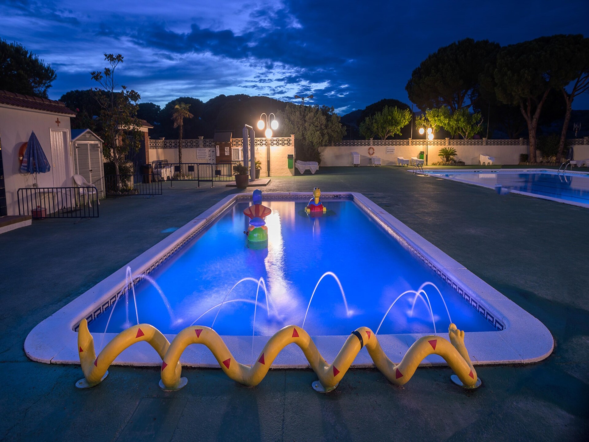 Camping Rocagrossa: Gezellige bungalow op 50m van het strand in Calella - foto 10