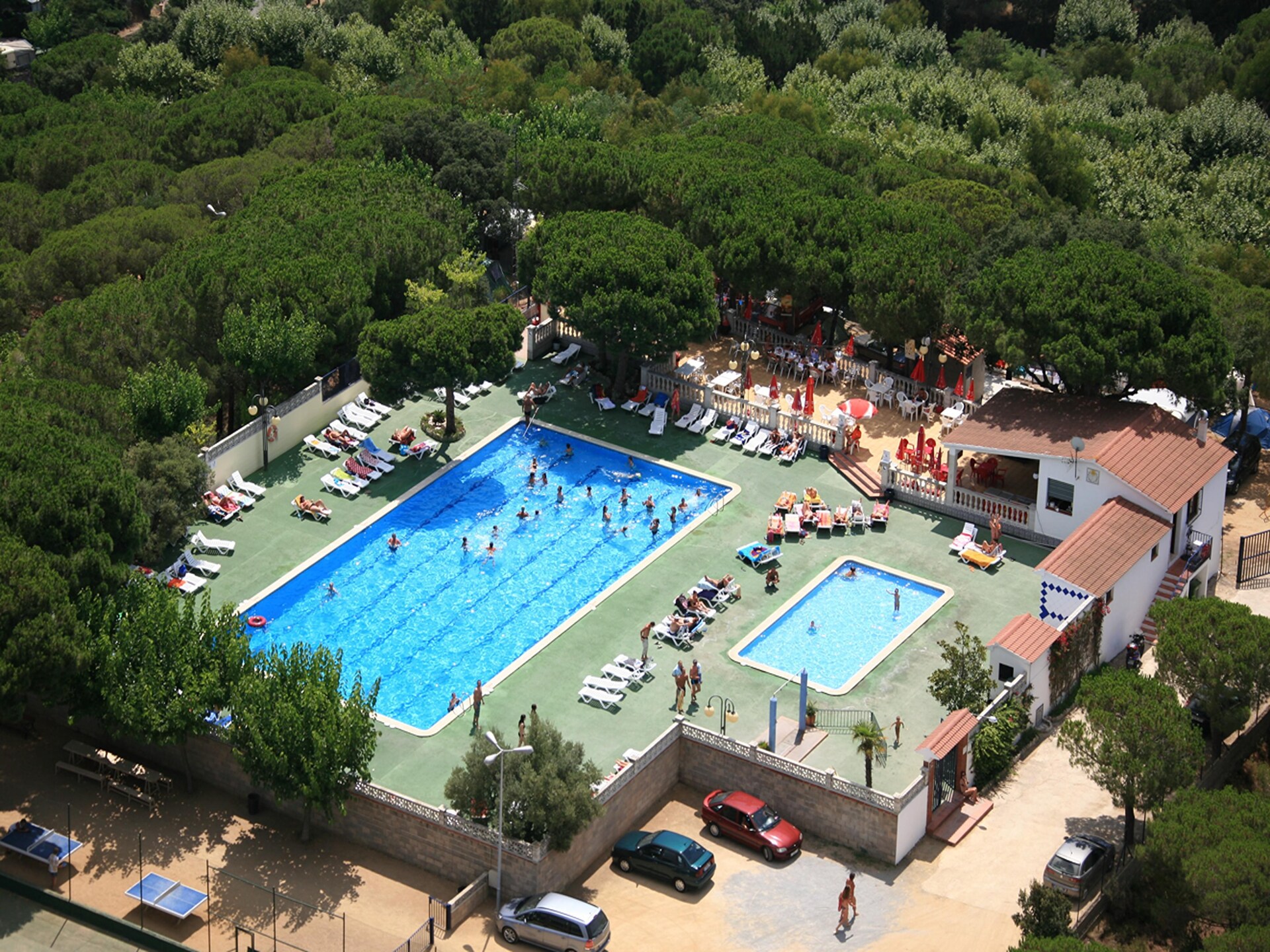 Camping Rocagrossa: Gezellige bungalow op 50m van het strand in Calella - foto 3