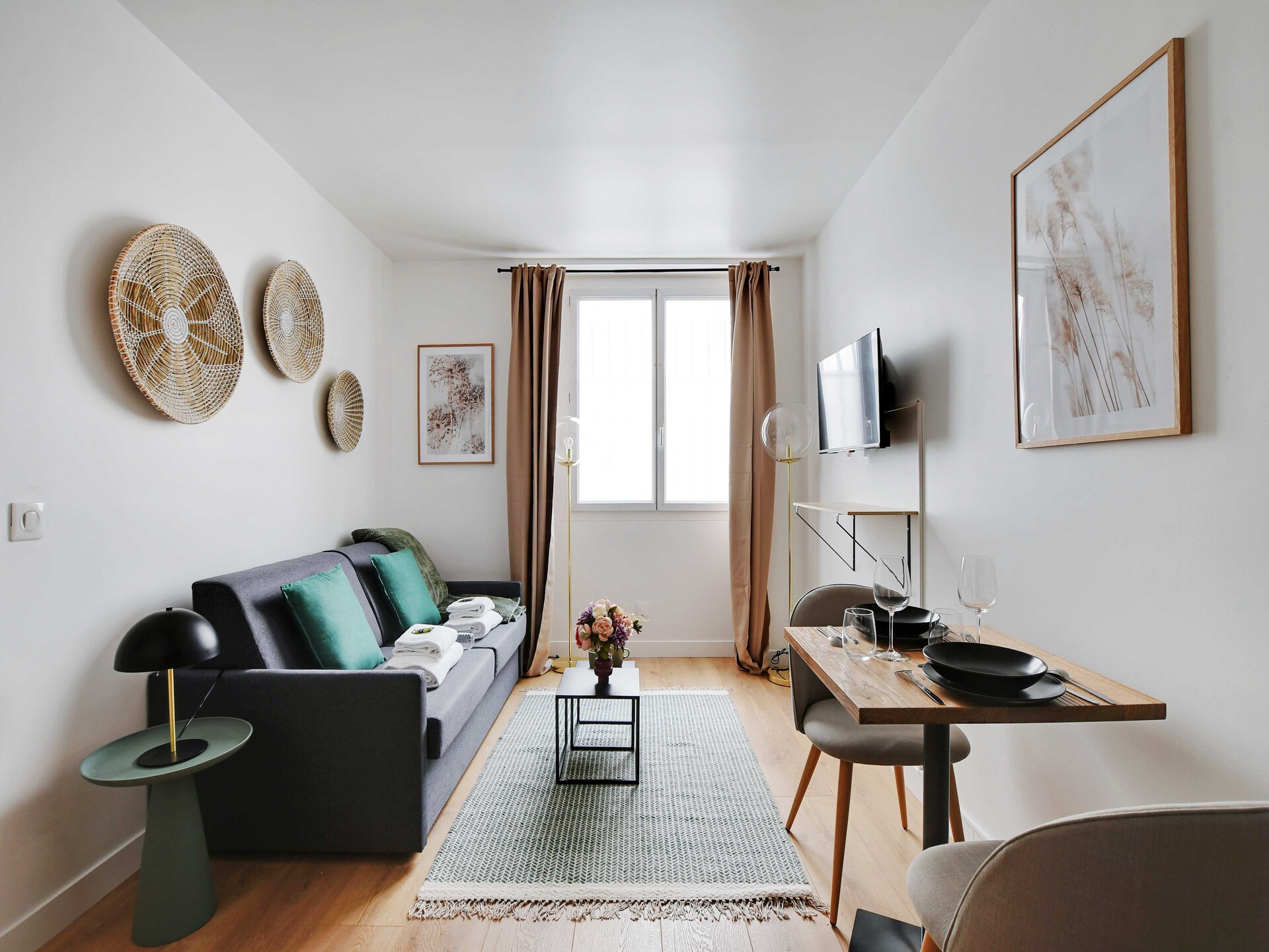 Knusse studio in de wijk Épinettes, 17e arrondissement, Parijs - foto 1