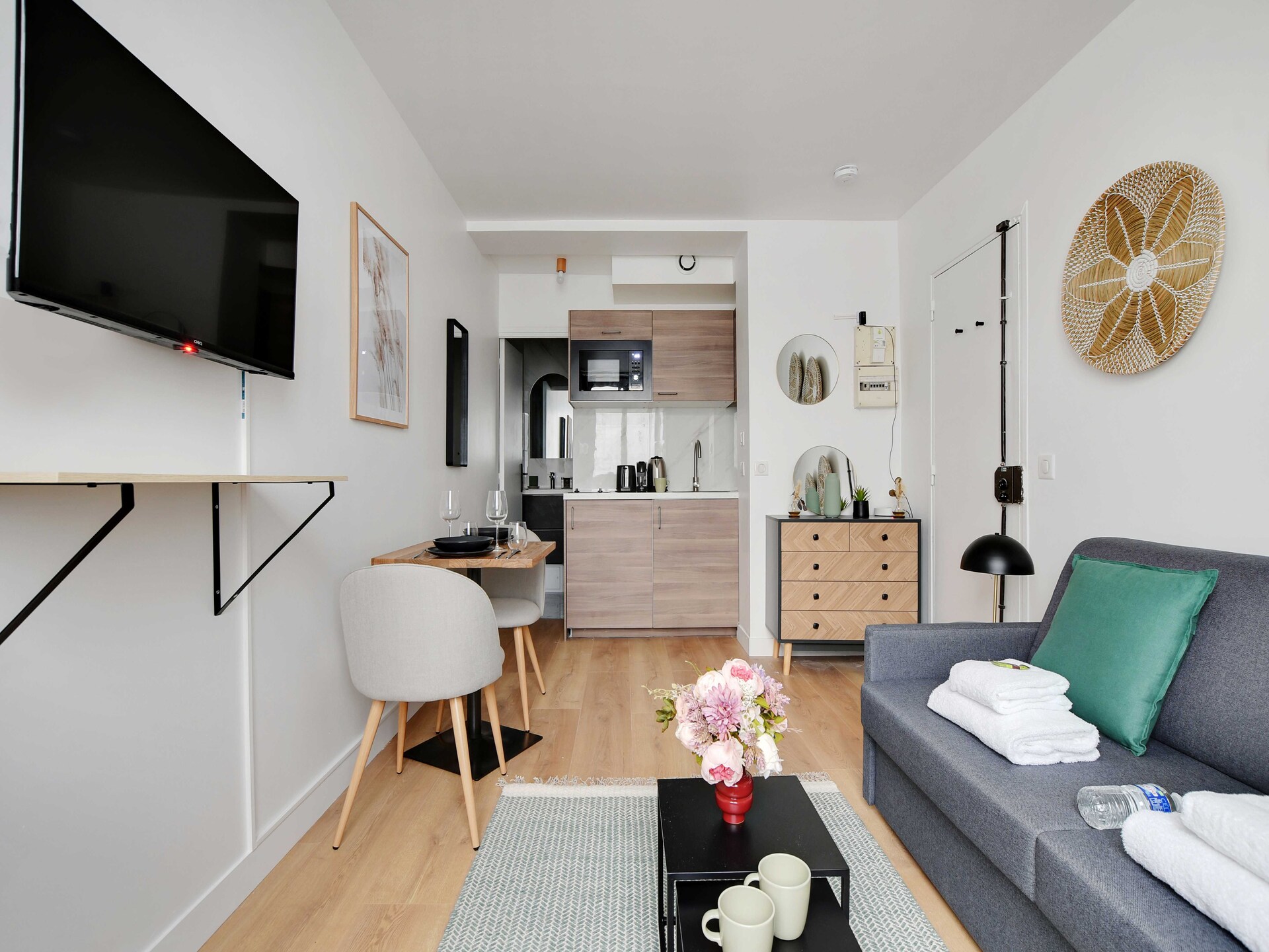 Knusse studio in de wijk Épinettes, 17e arrondissement, Parijs - foto 8
