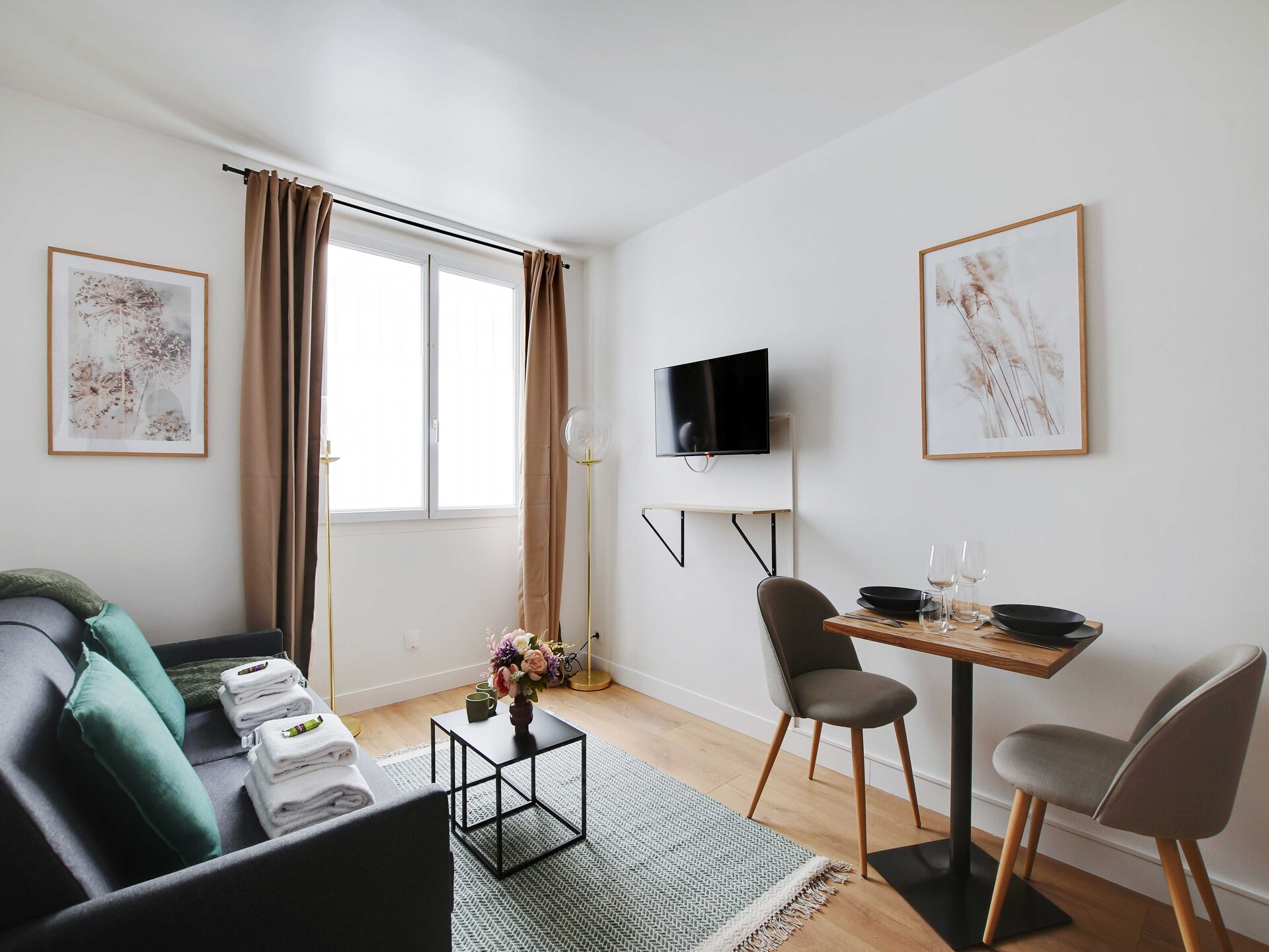 Knusse studio in de wijk Épinettes, 17e arrondissement, Parijs - foto 10