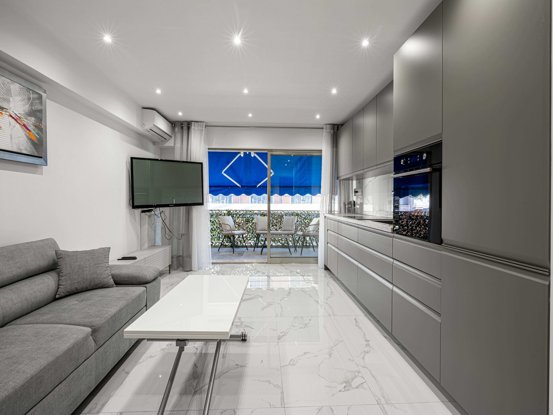 Licht appartement in het centrum van Juan-les-Pins, Antibes · 66 m² - foto 13