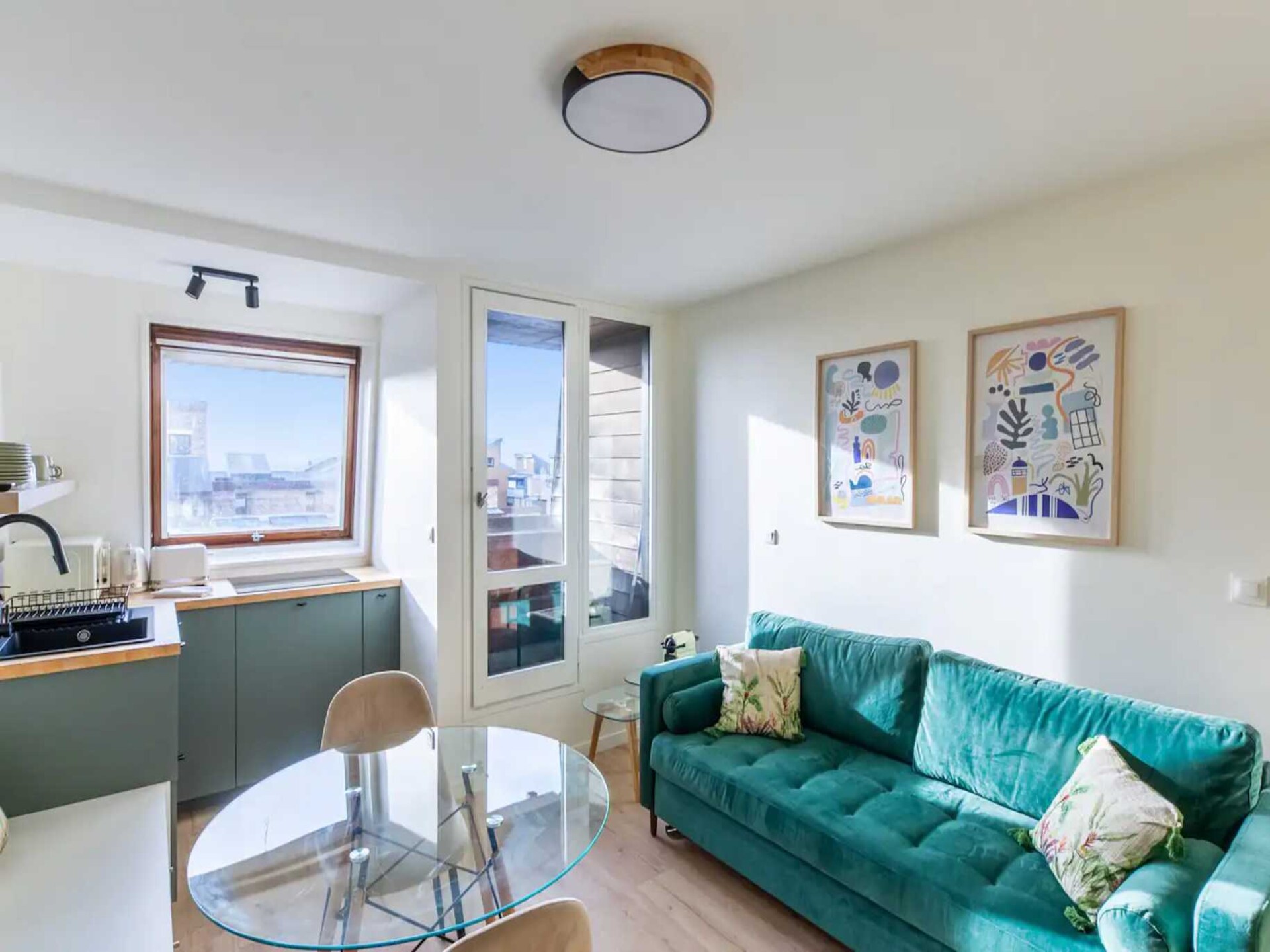 Moderne studio met havenzicht in Deauville - foto 1