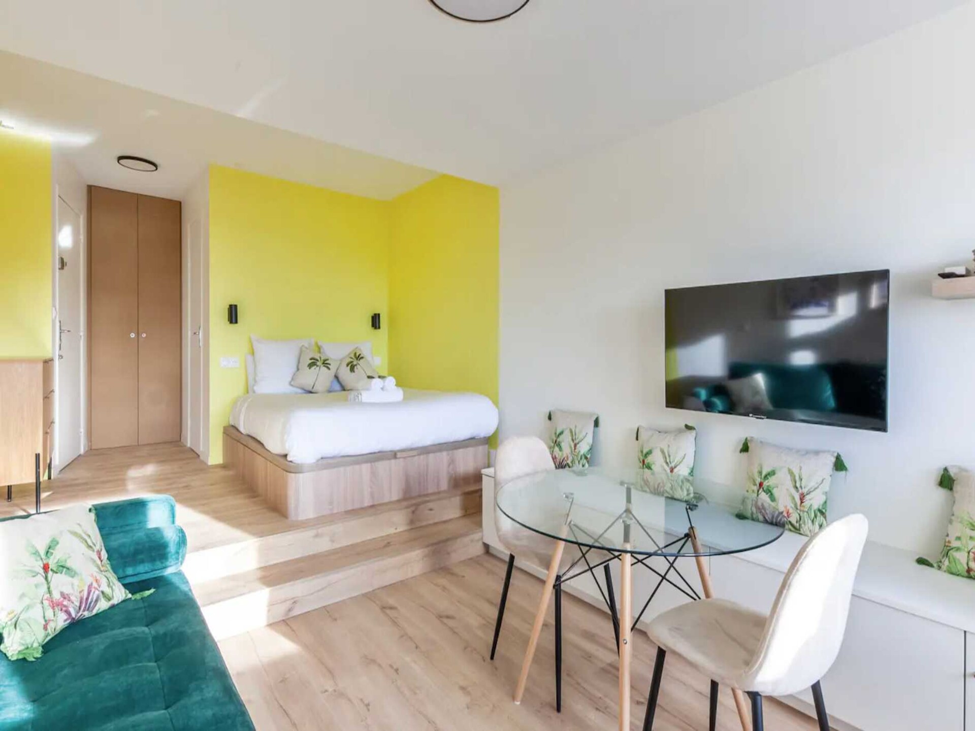 Moderne studio met havenzicht in Deauville - foto 9
