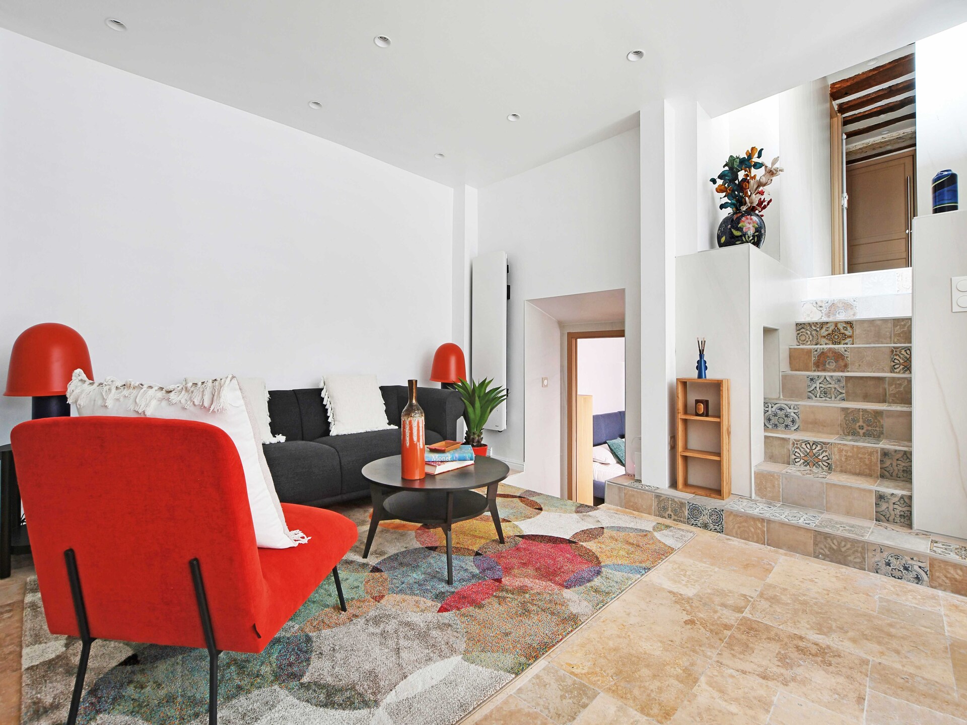 Stijlvol 8-persoons appartement in bruisend Beaubourg, Parijs - foto 6